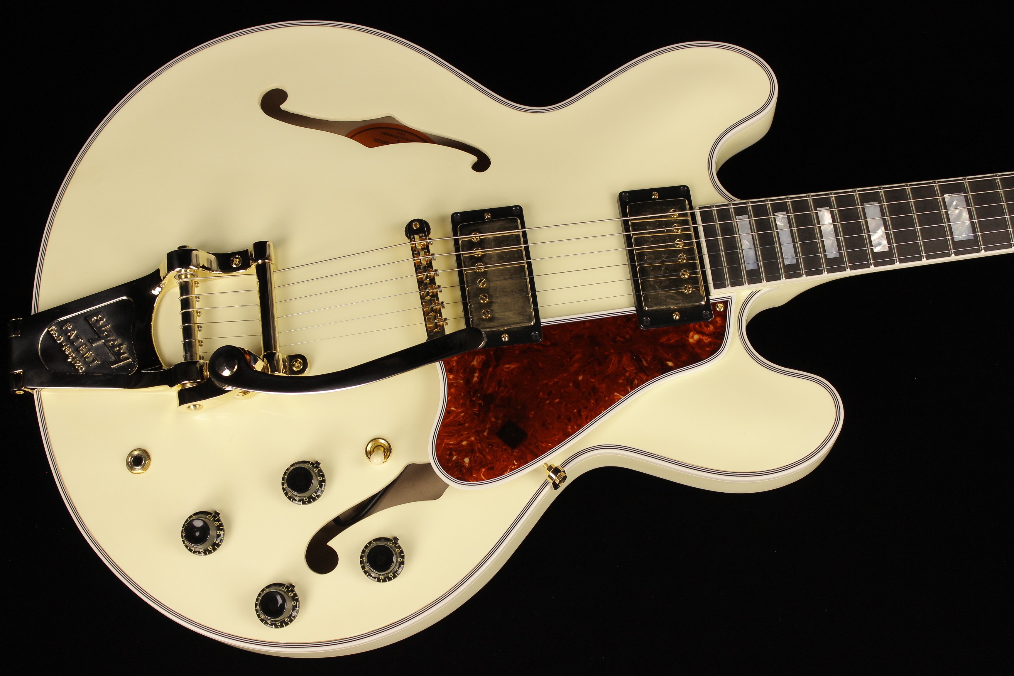 Gibson Custom Es Reissue Bigsby M M Vos Classic White Sn