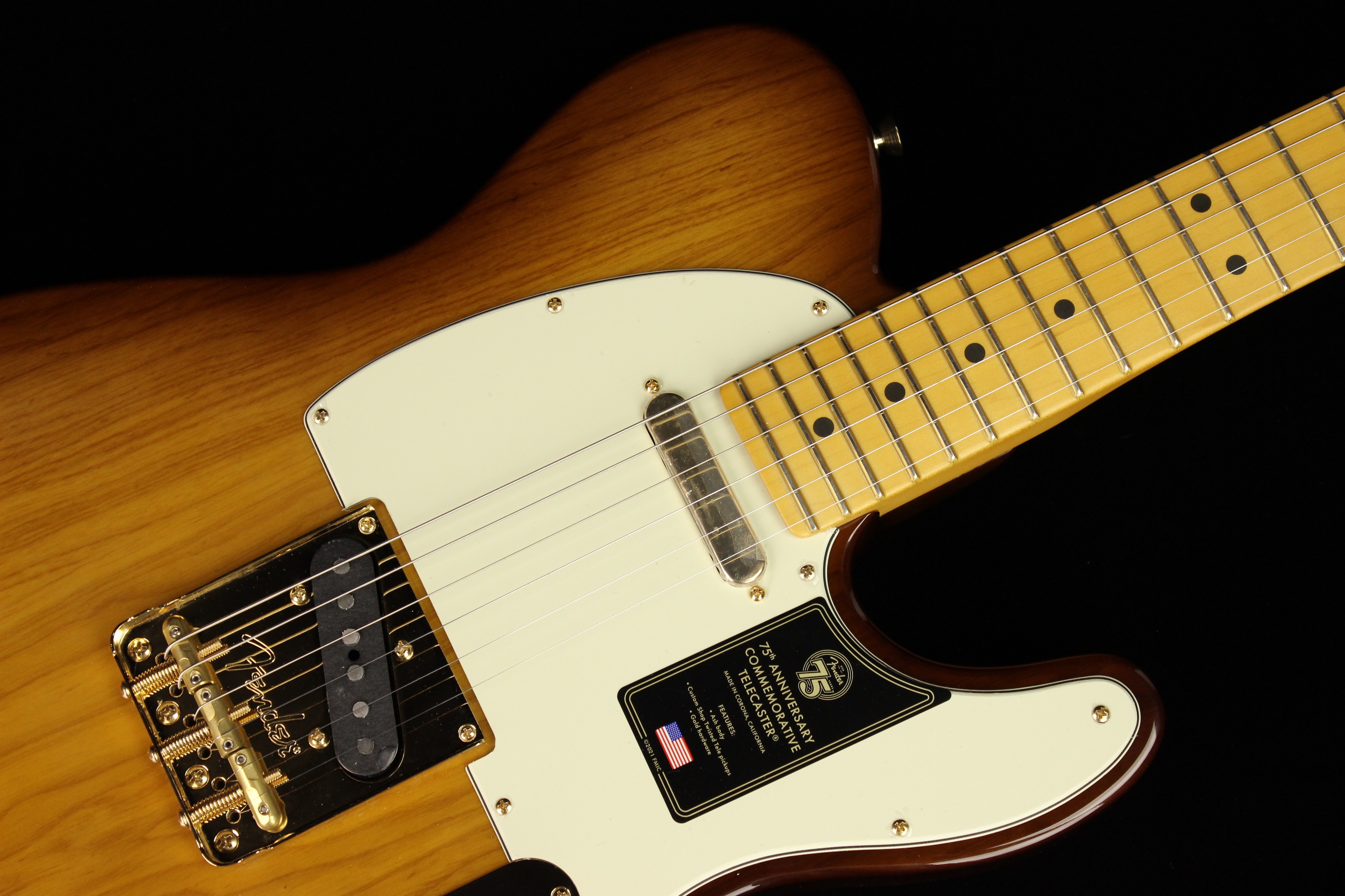 Fender 75th Anniversary Commemorative Telecaster 2-Color Bourbon