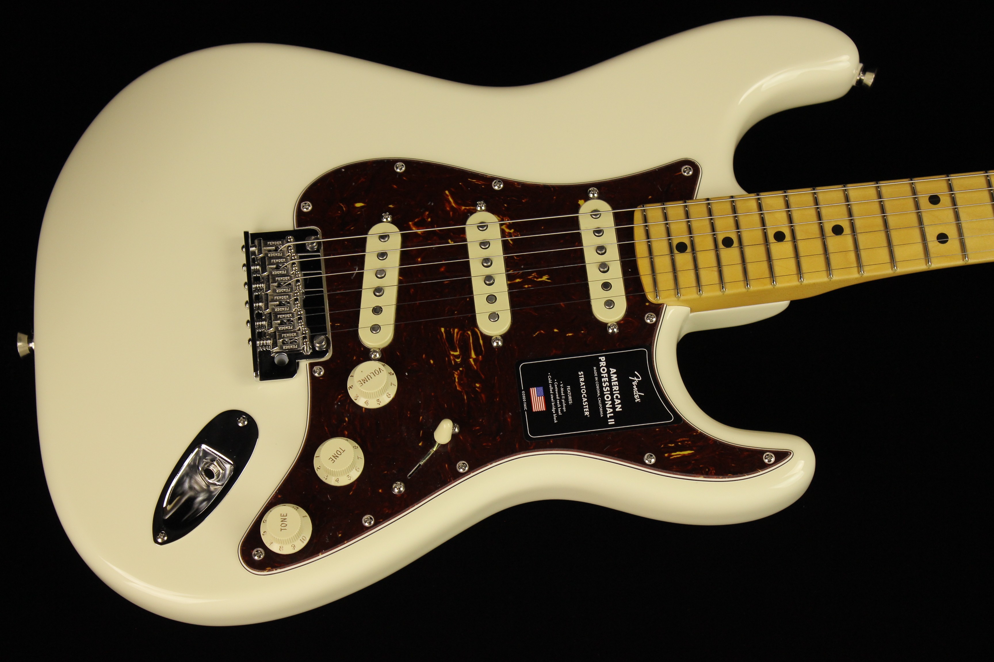 Fender American Professional II Stratocaster Olympic White (SN 