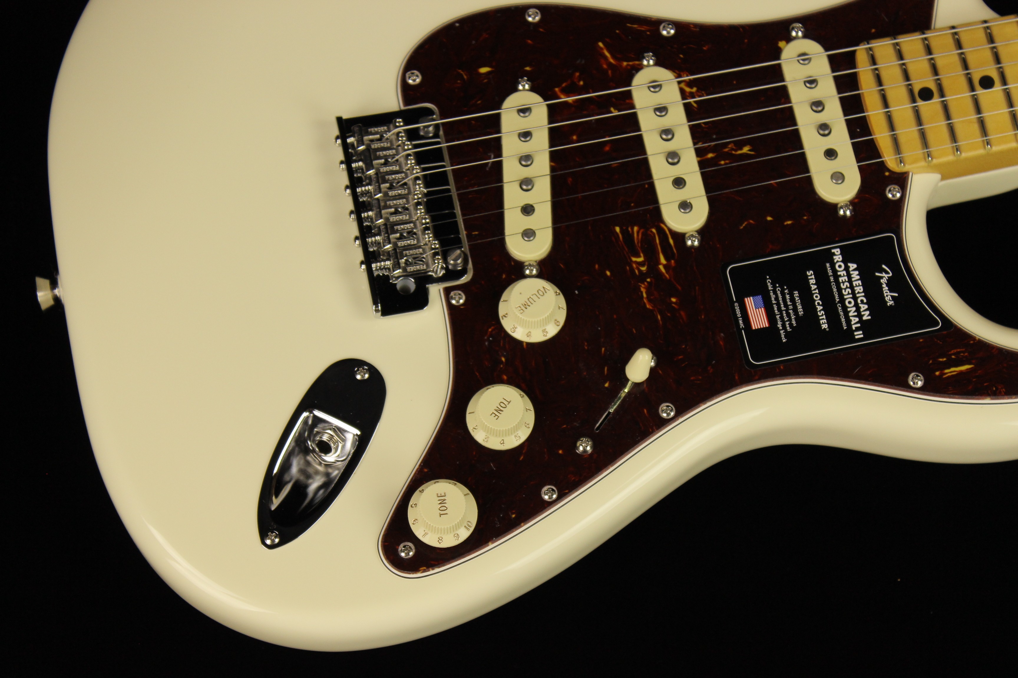 Fender American Professional II Stratocaster Olympic White (SN 