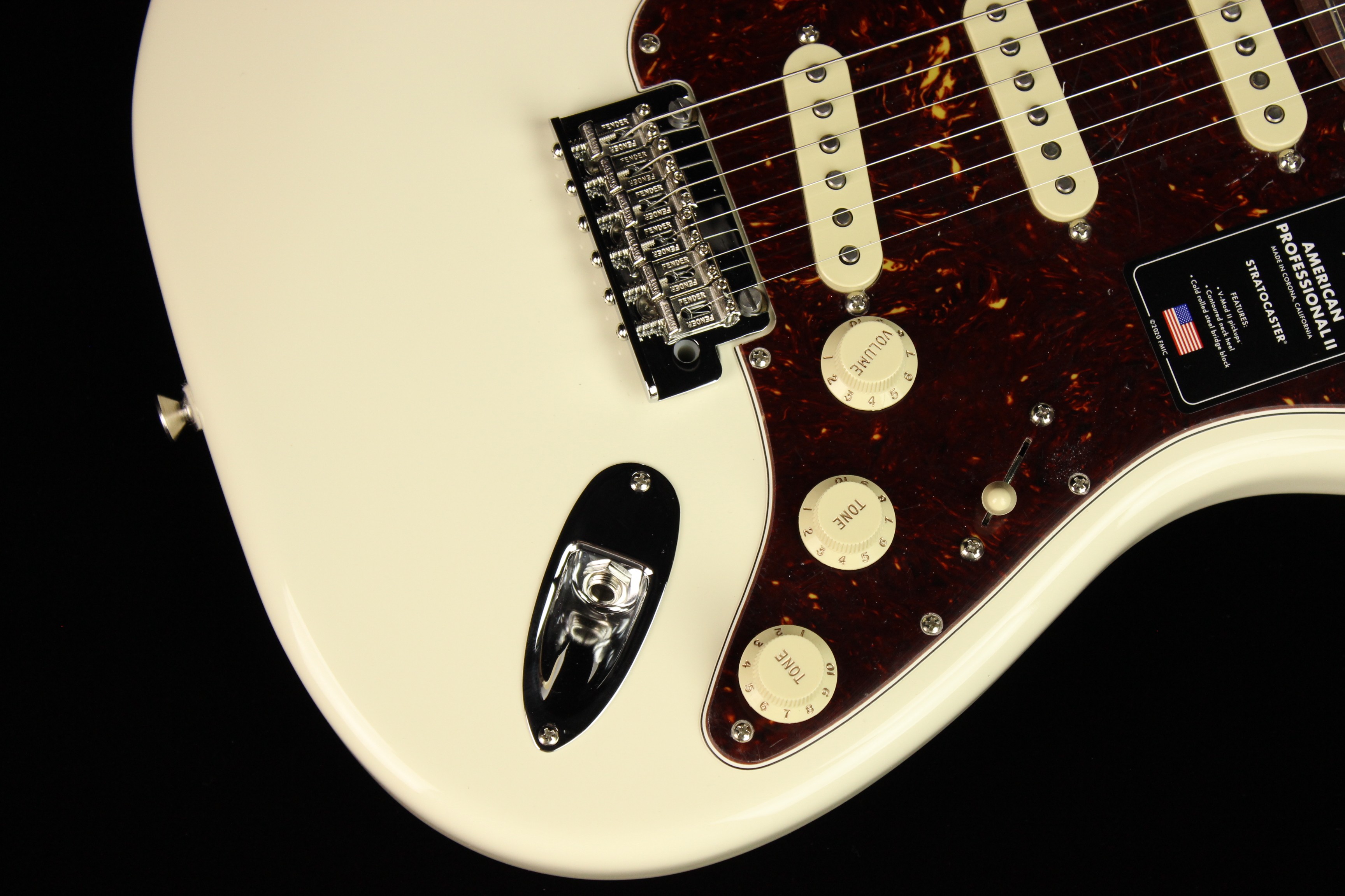 Fender American Professional II Stratocaster Olympic White (SN 