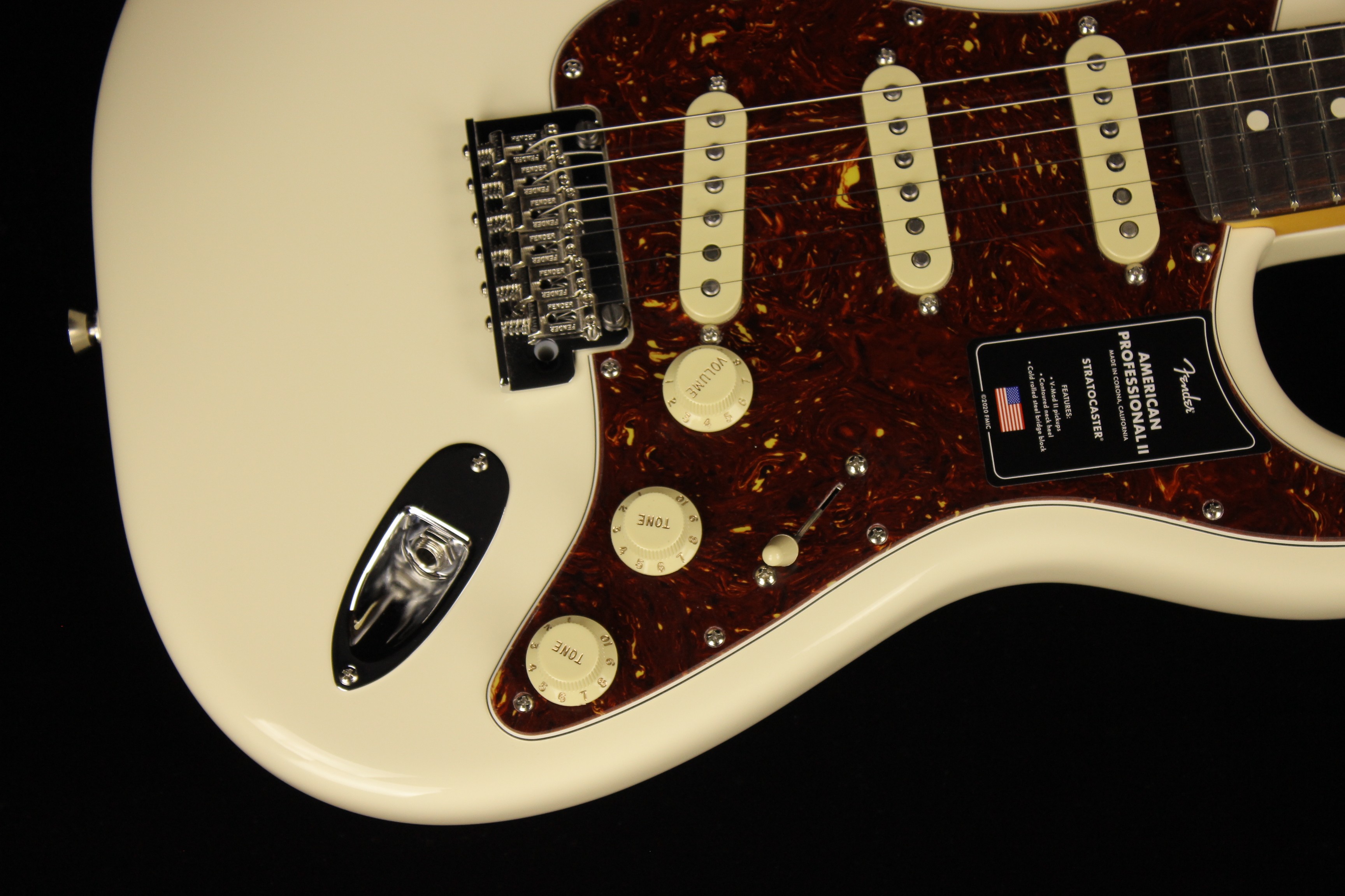 Fender American Professional II Stratocaster Olympic White (SN 