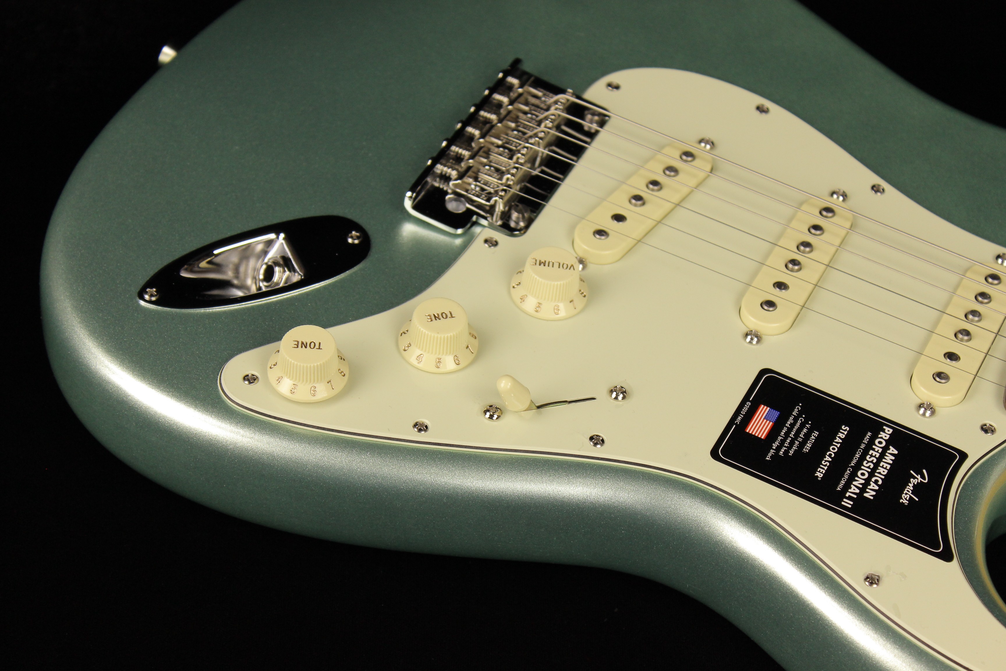 Fender American Professional II Stratocaster Mystic Surf Green (SN 