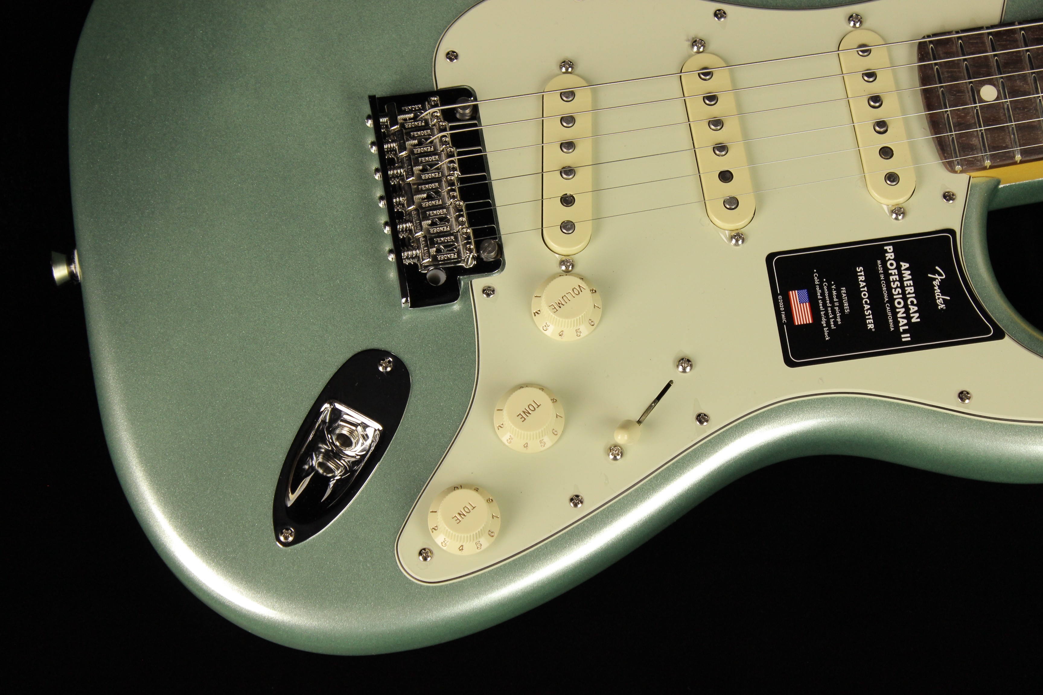 Fender American Professional II Stratocaster Mystic Surf Green (SN 