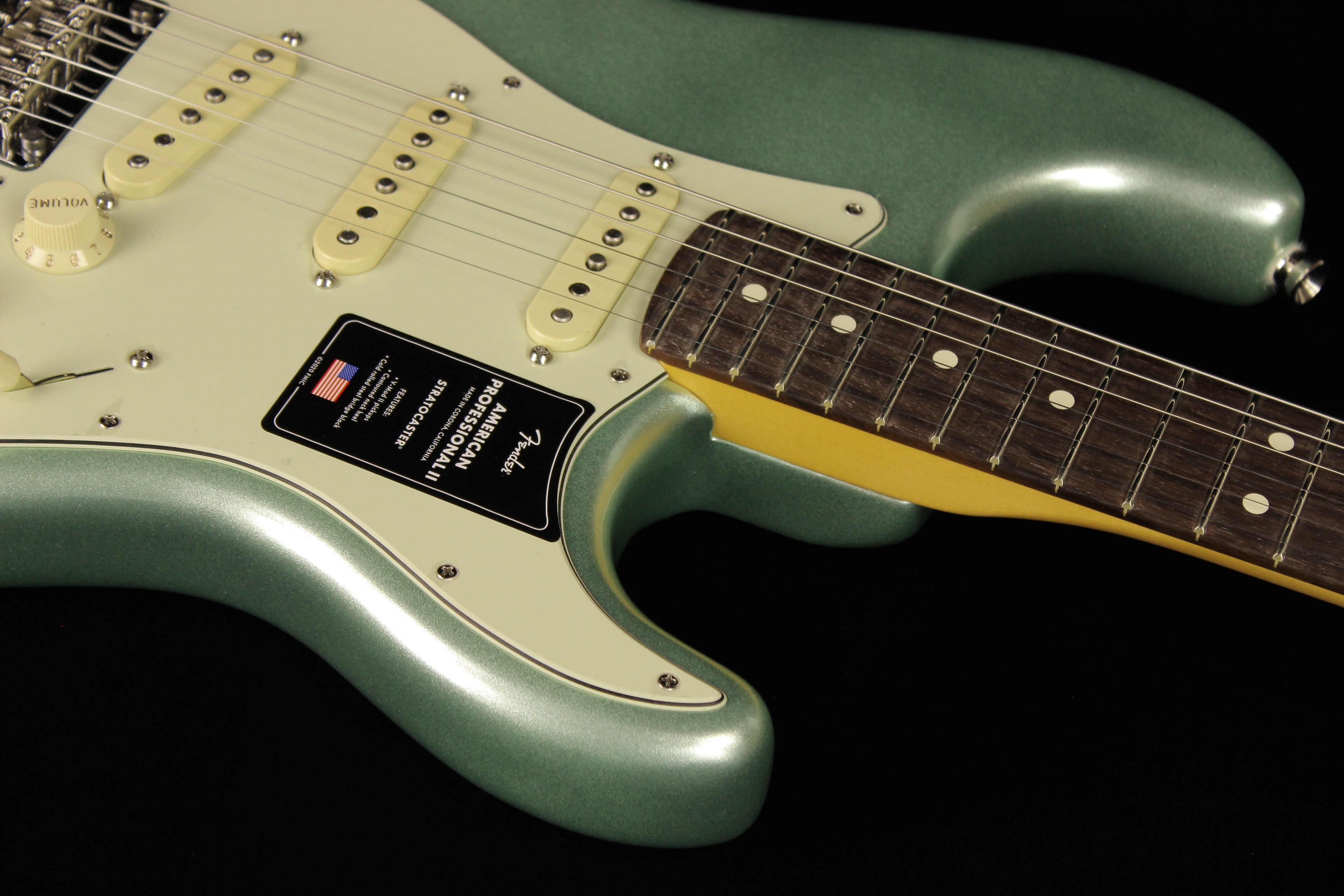 Fender American Professional II Stratocaster Mystic Surf Green (SN 