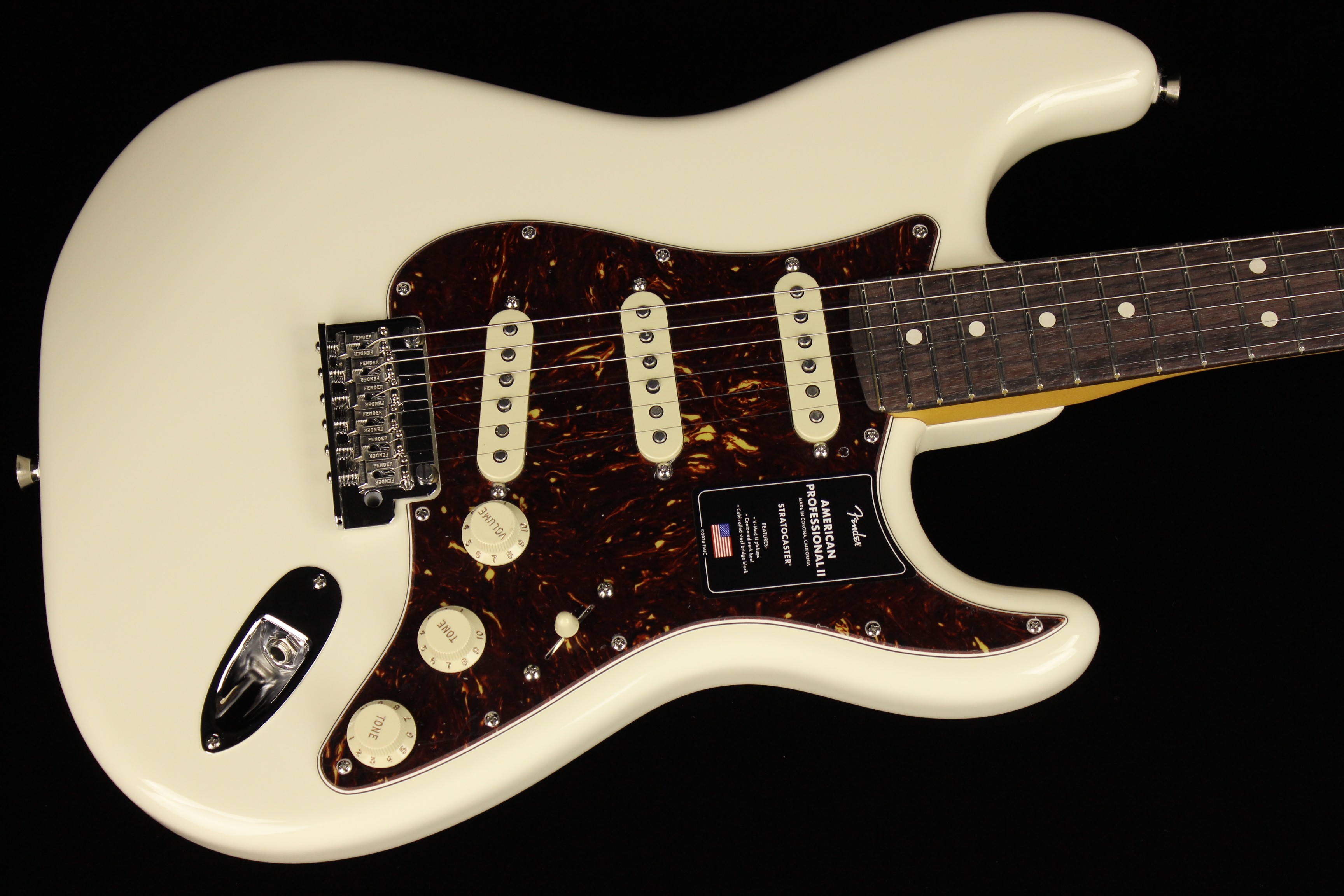 Fender American Professional II Stratocaster Olympic White (SN 