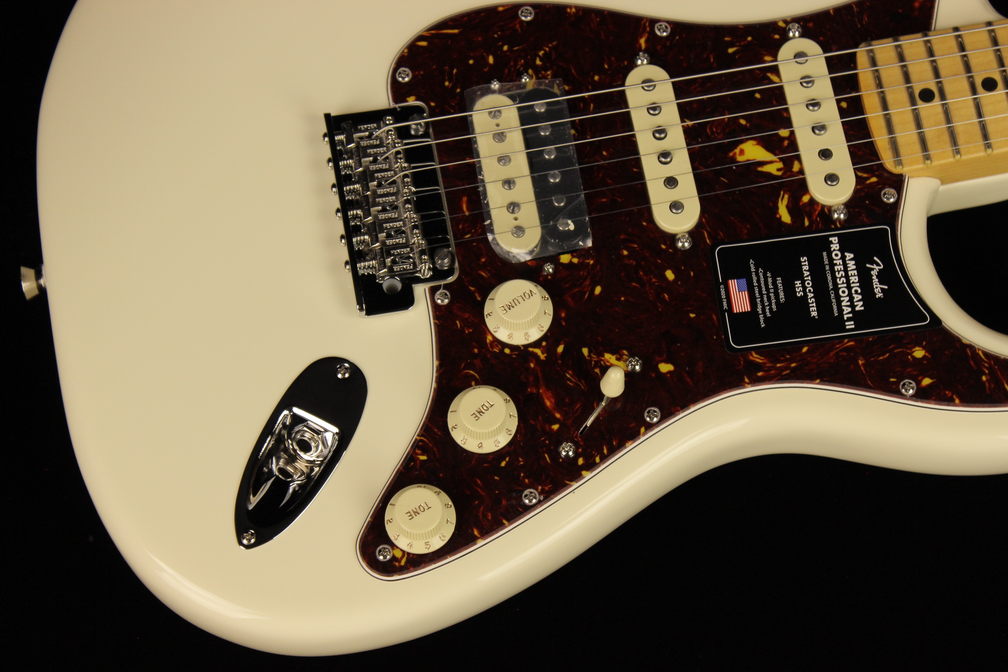 Fender American Professional II Stratocaster HSS Olympic White 