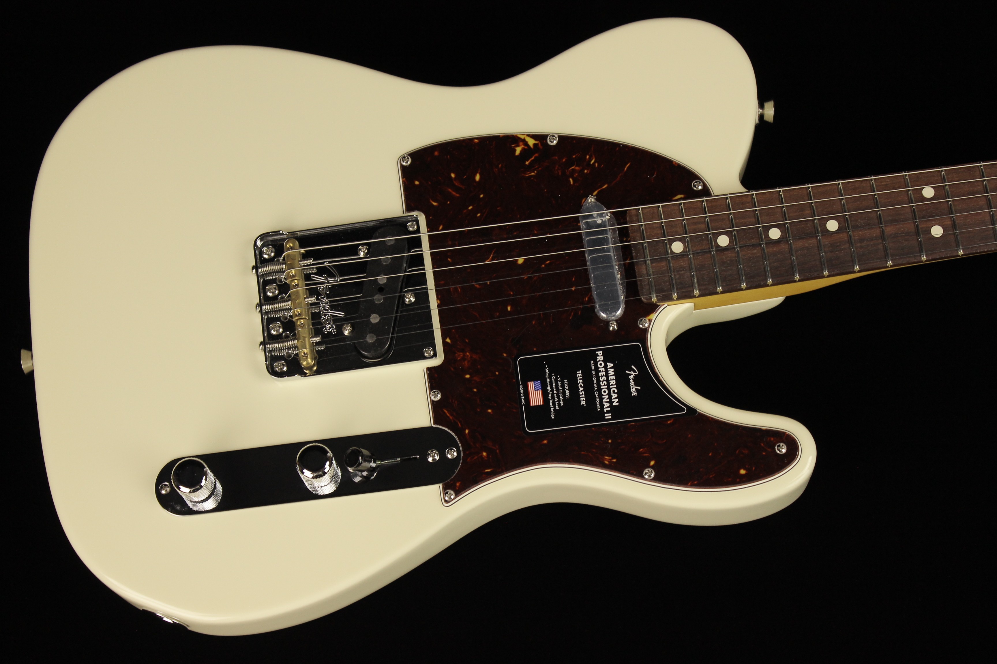 Fender American Professional II Telecaster Olympic White (SN: US21036613) |  Gino Guitars