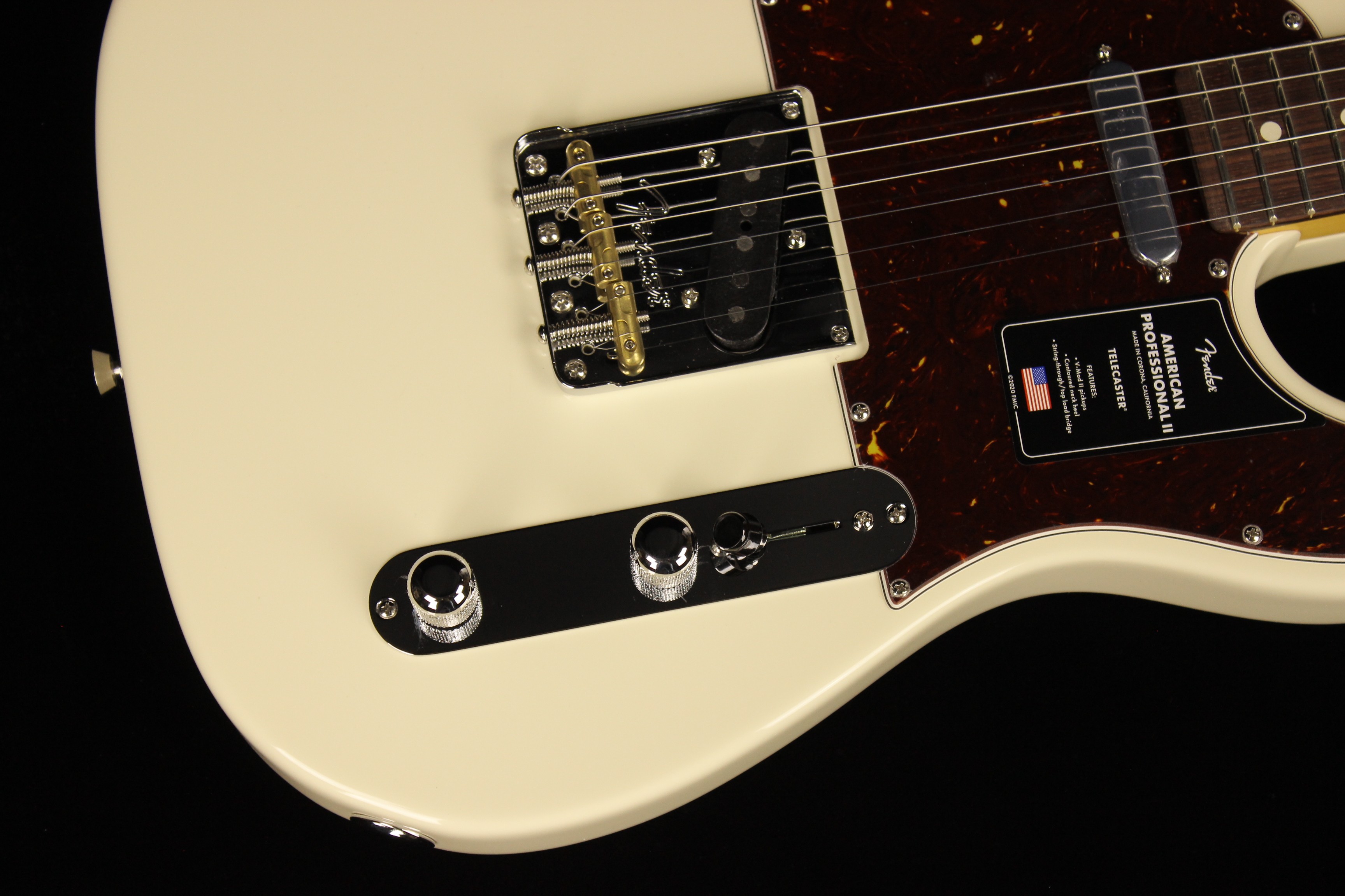 Fender American Professional II Telecaster Olympic White (SN: US22058077) |  Gino Guitars