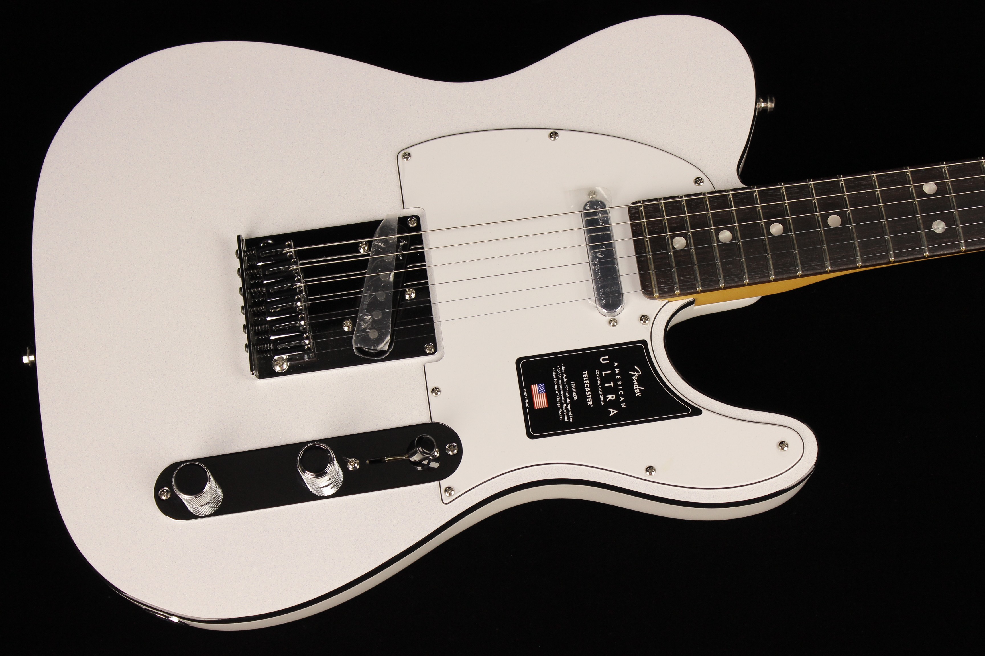 American ultra store telecaster arctic pearl