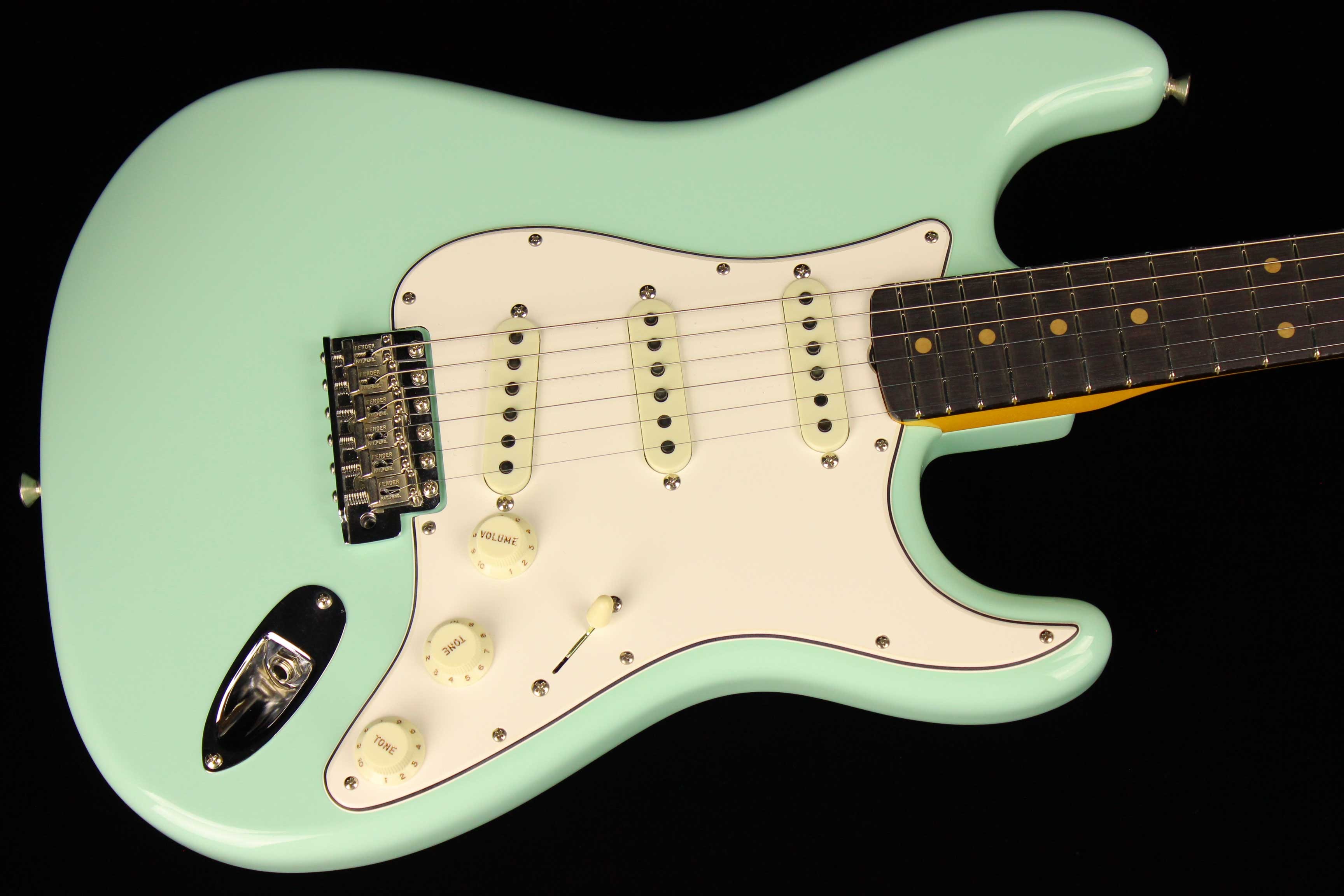 Fender Custom 1959 Stratocaster Time Capsule Faded Surf Green (SN:  CZ554845) | Gino Guitars