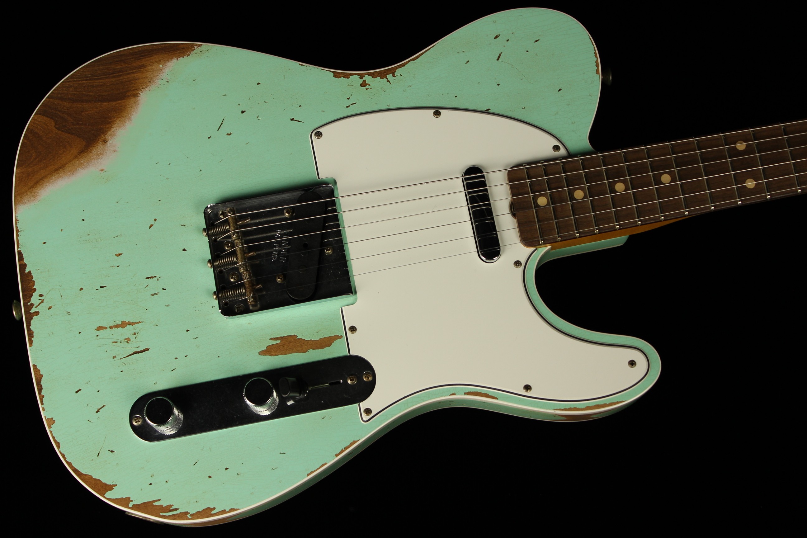 telecaster surf green relic