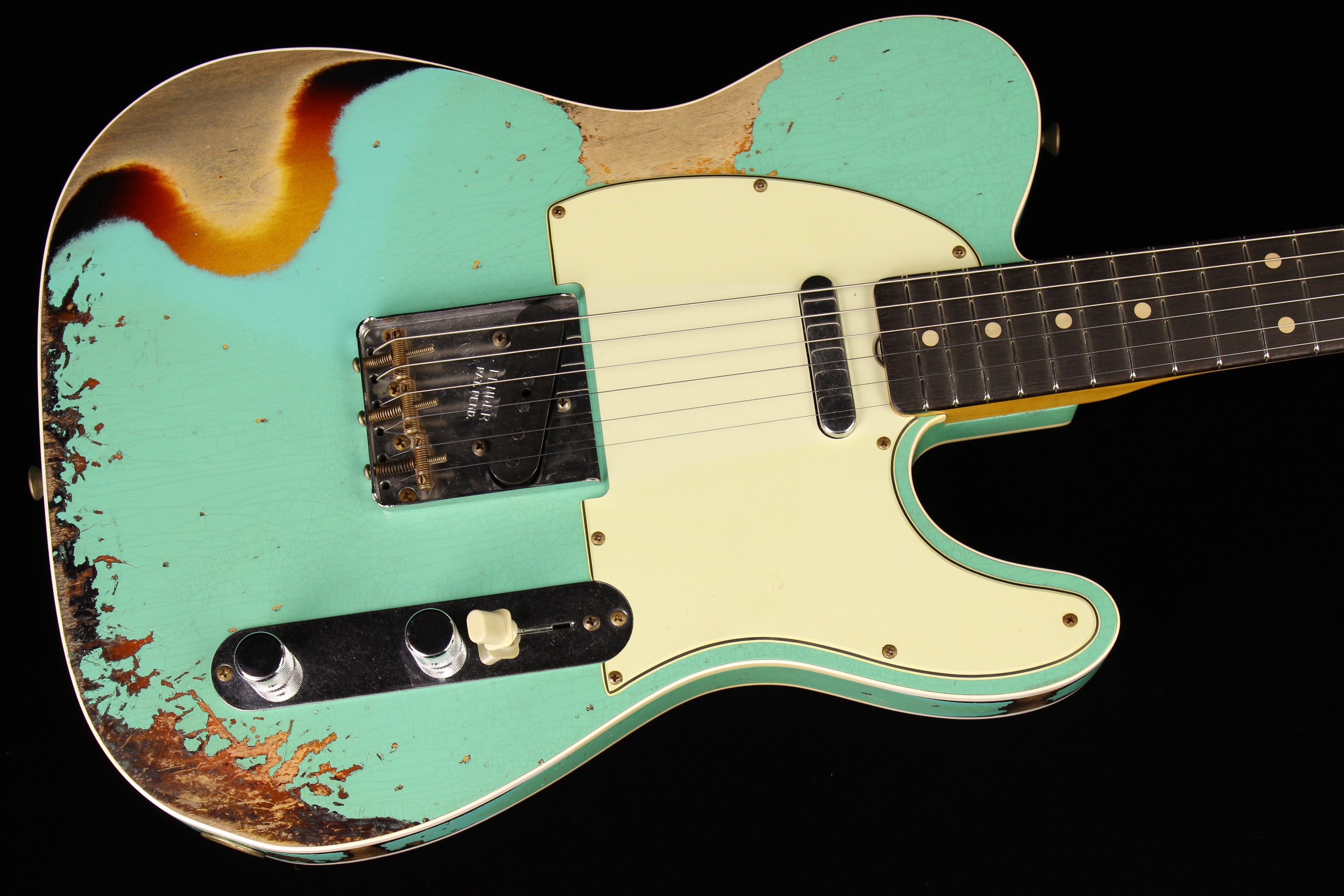 fender telecaster mint green