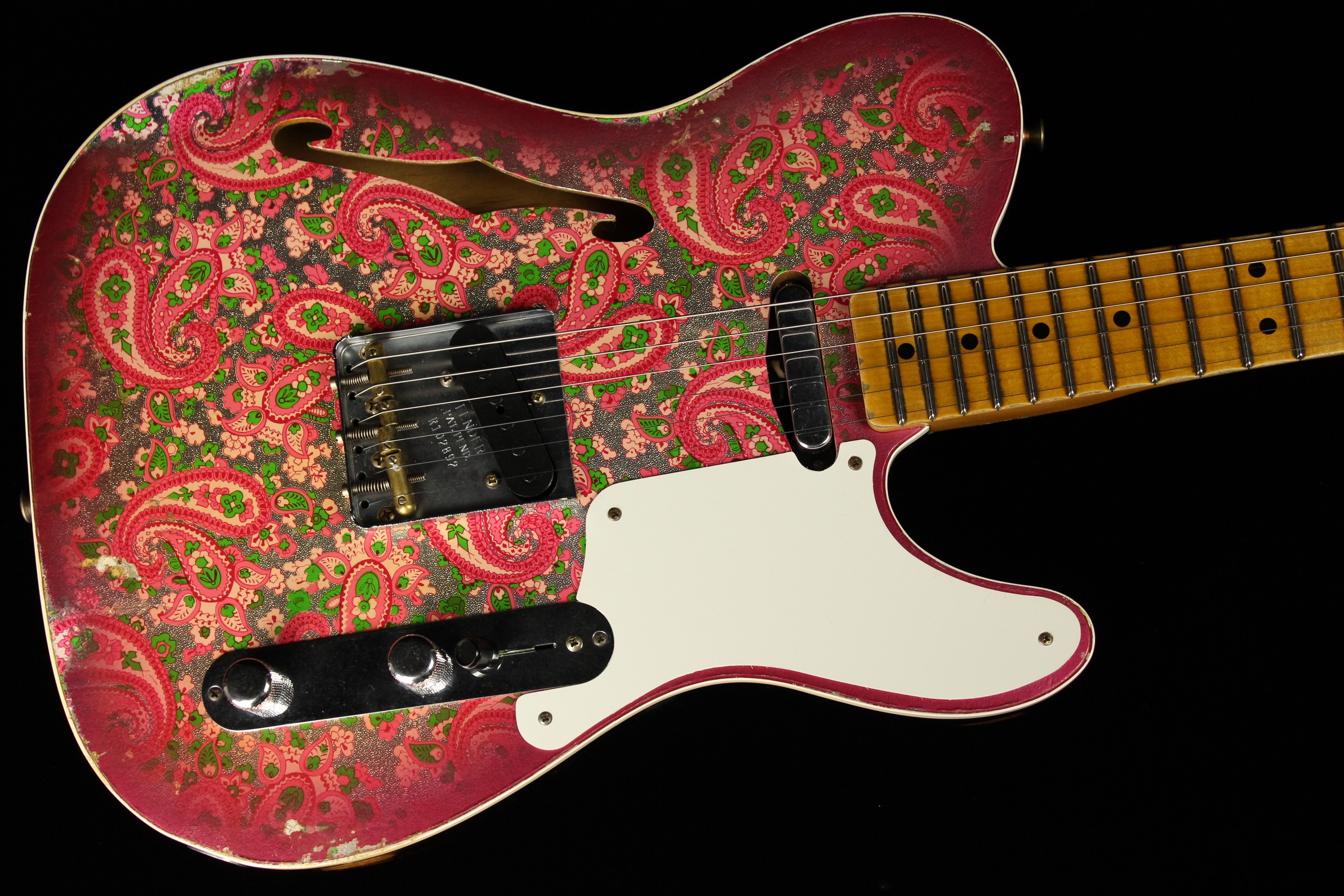 Fender Custom Limited Edition Double Esquire Custom Relic Aged Pink