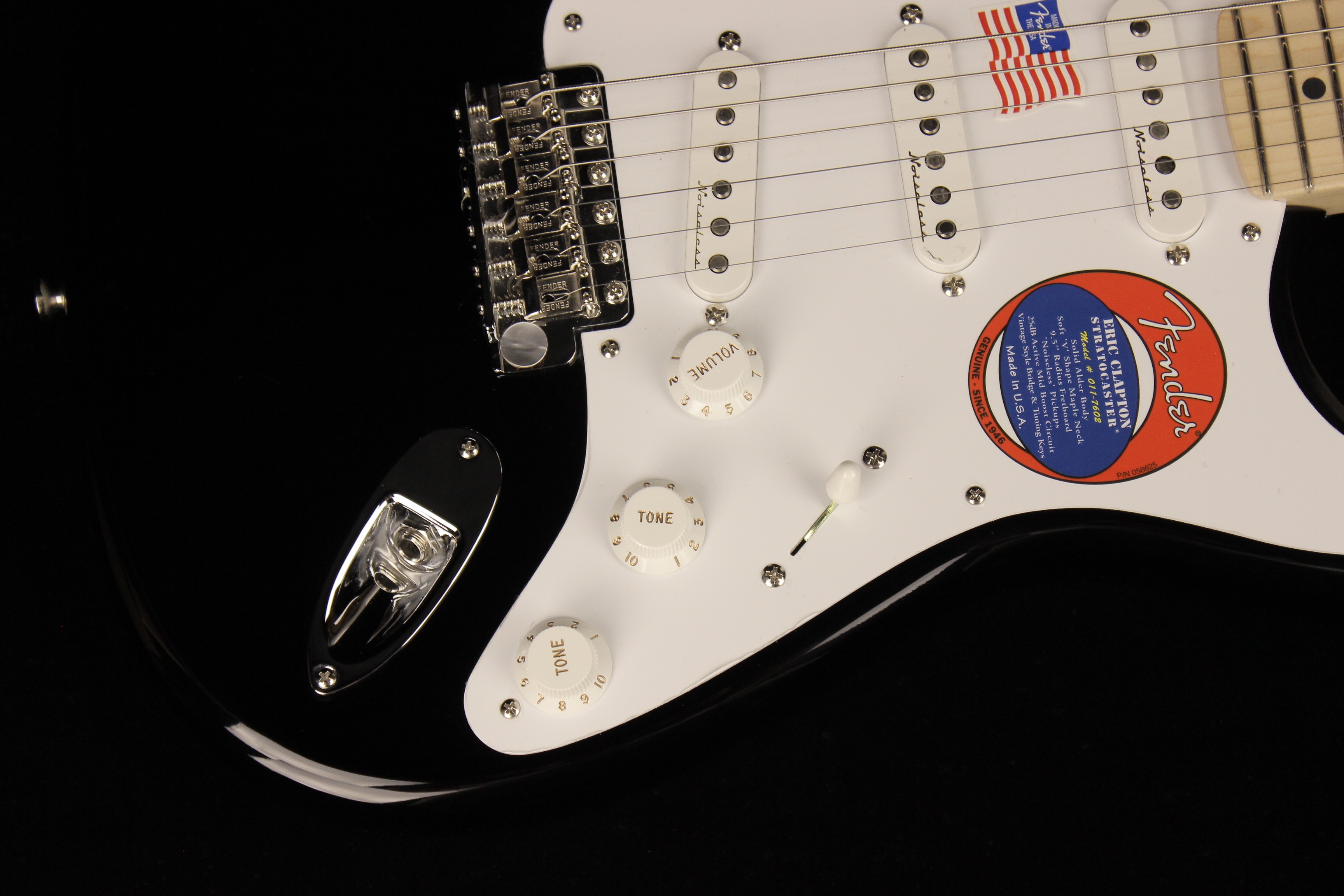 Fender Eric Clapton Stratocaster Black (SN: US23012584) | Gino Guitars