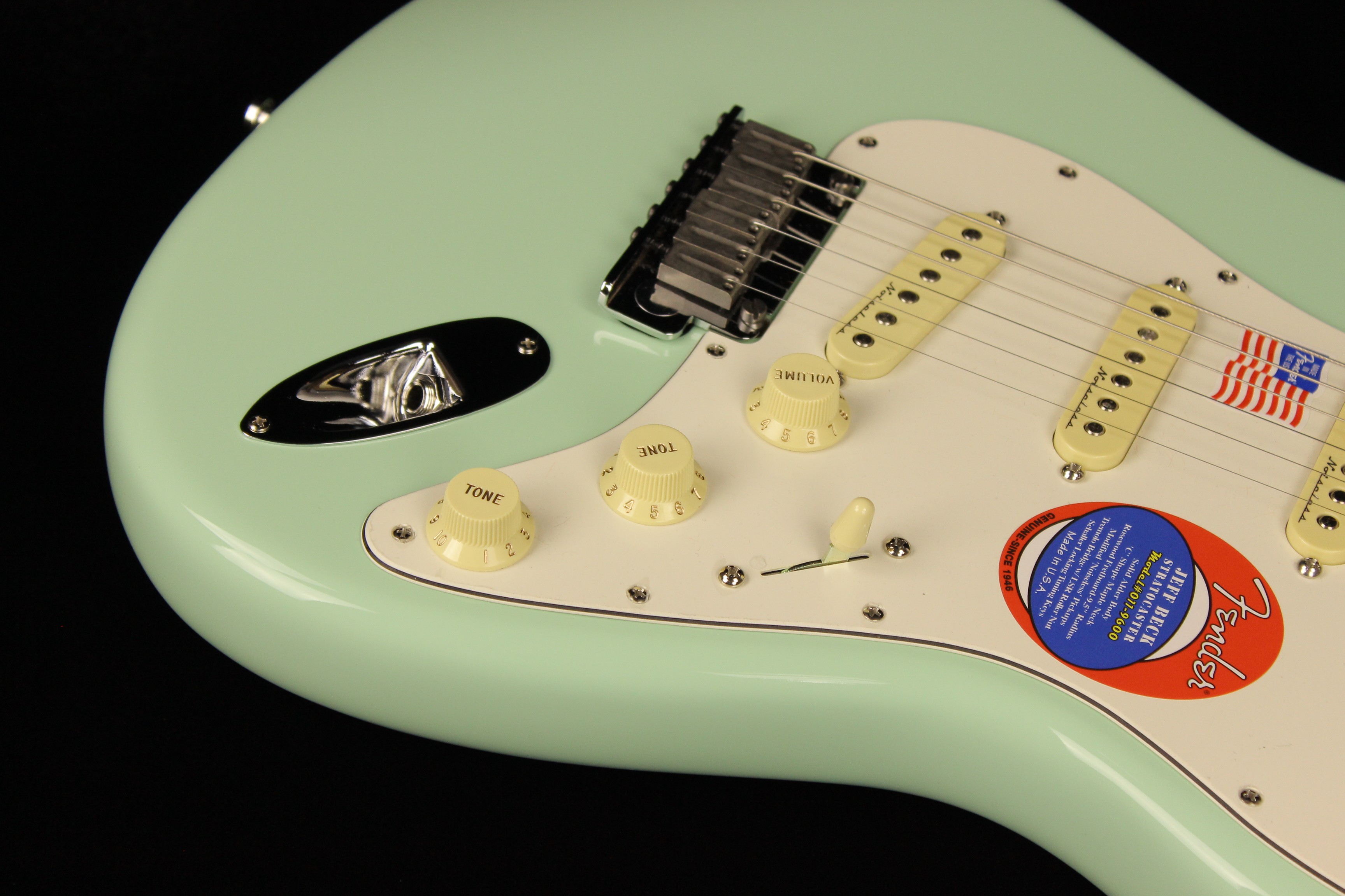 Fender Jeff Beck Stratocaster Surf Green (SN: US22088394) | Gino 