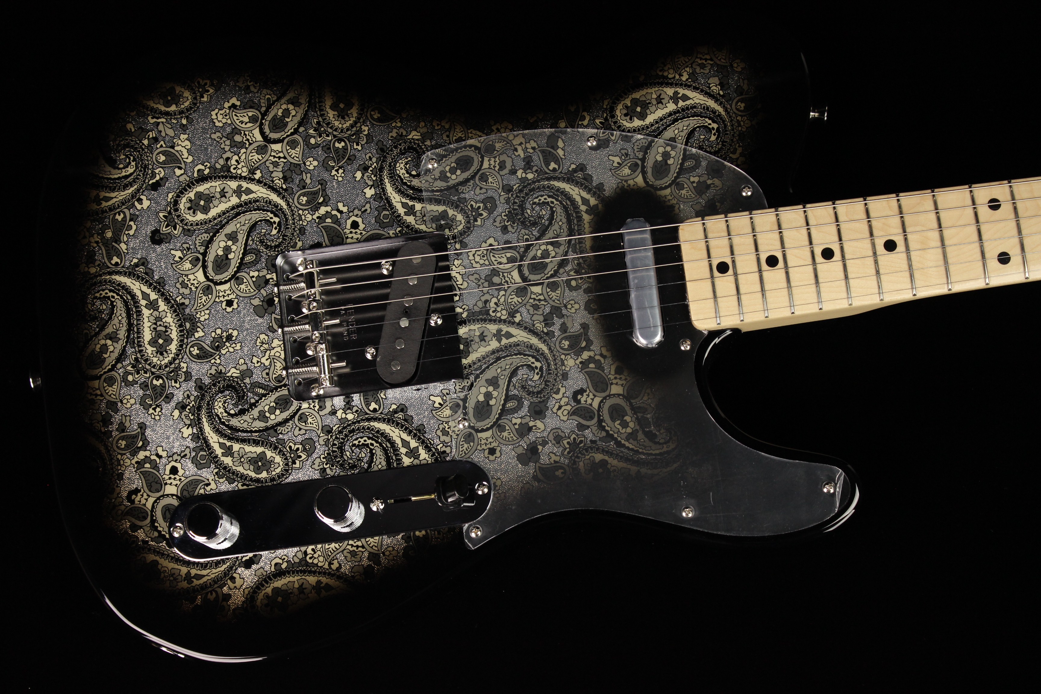 fender black paisley telecaster