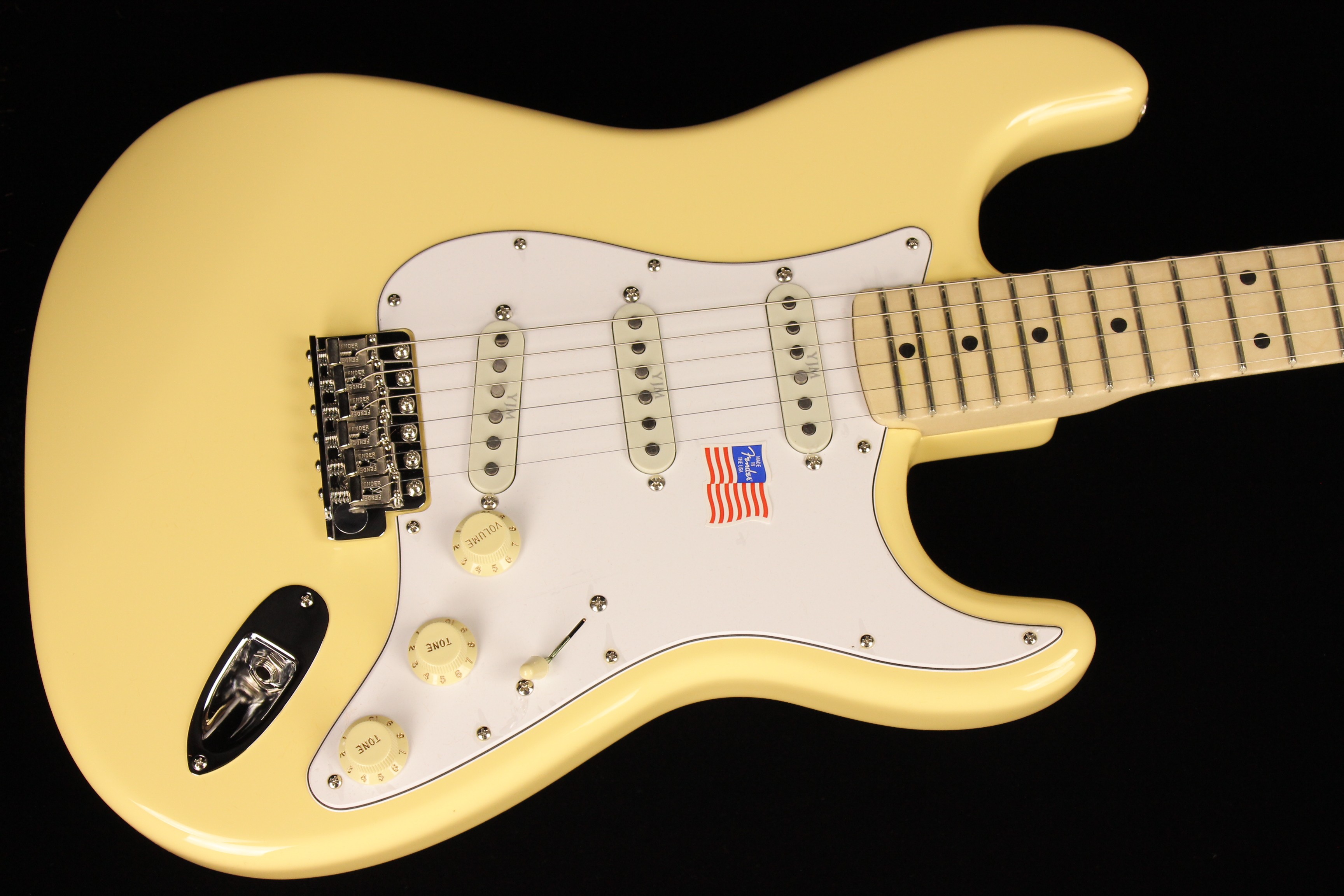 Fender Yngwie Malmsteen Stratocaster Vintage White (SN: US22058035) | Gino  Guitars