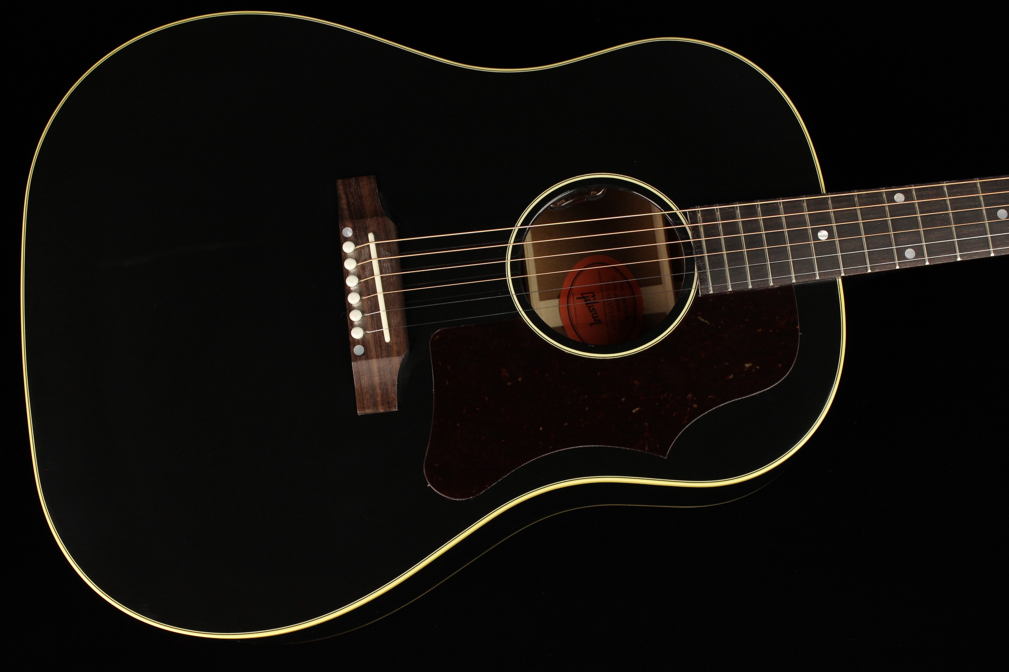 Gibson 50's J-45 Original Ebony (SN: 21201008) | Gino Guitars