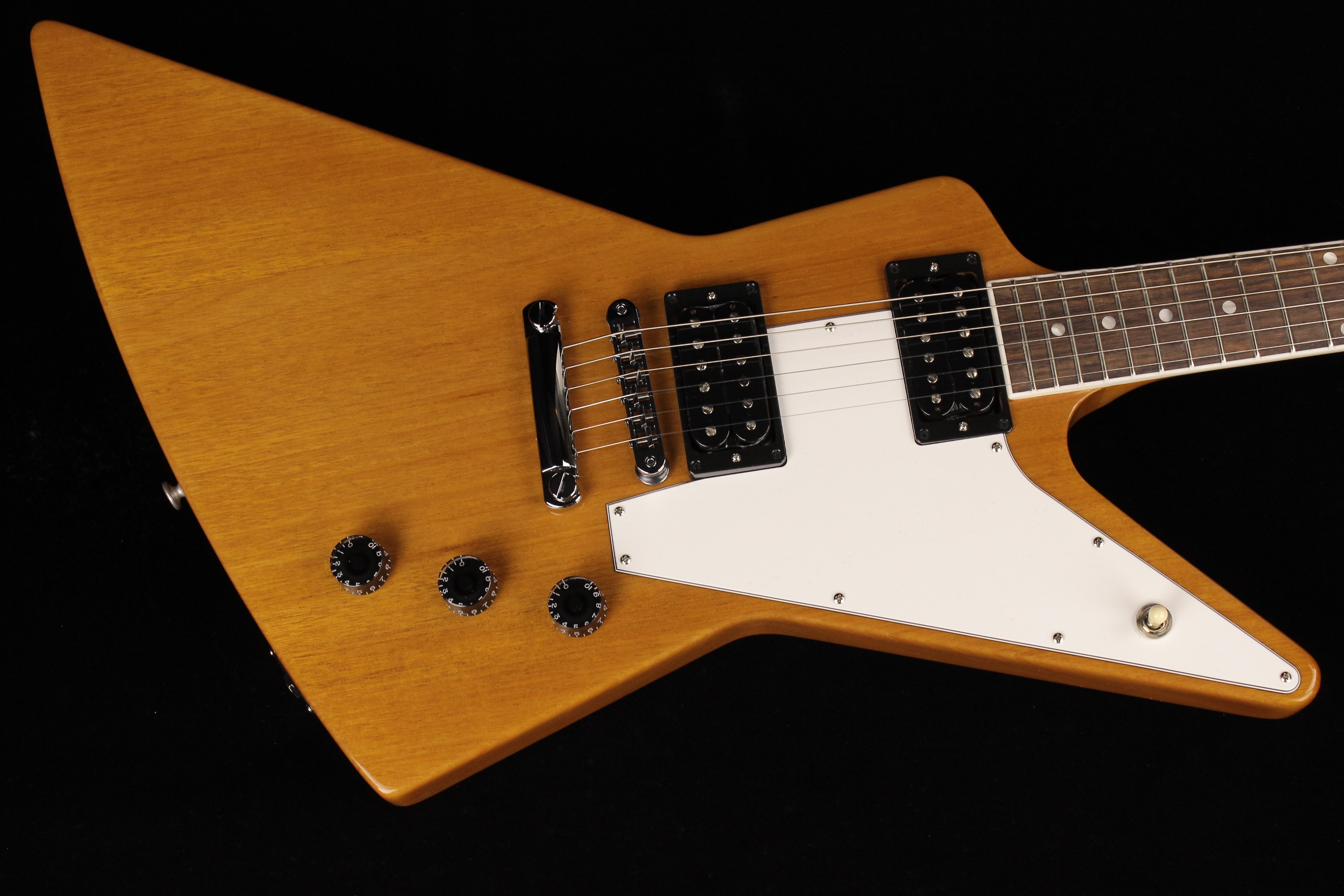 Gibson 70's Explorer Antique Natural (SN: 233430235) | Gino Guitars