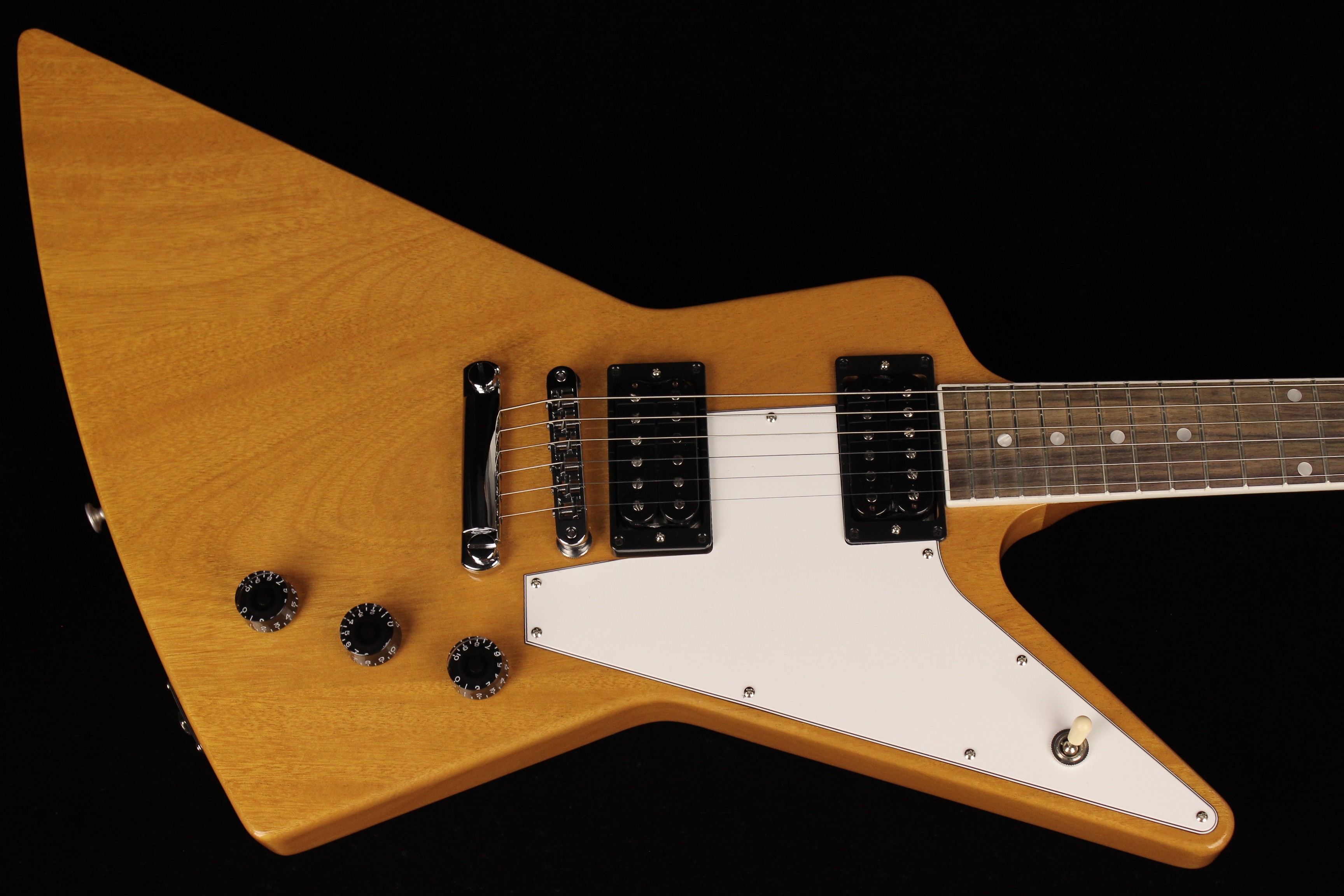 Gibson 70's Explorer Antique Natural (SN: 220830287) | Gino Guitars