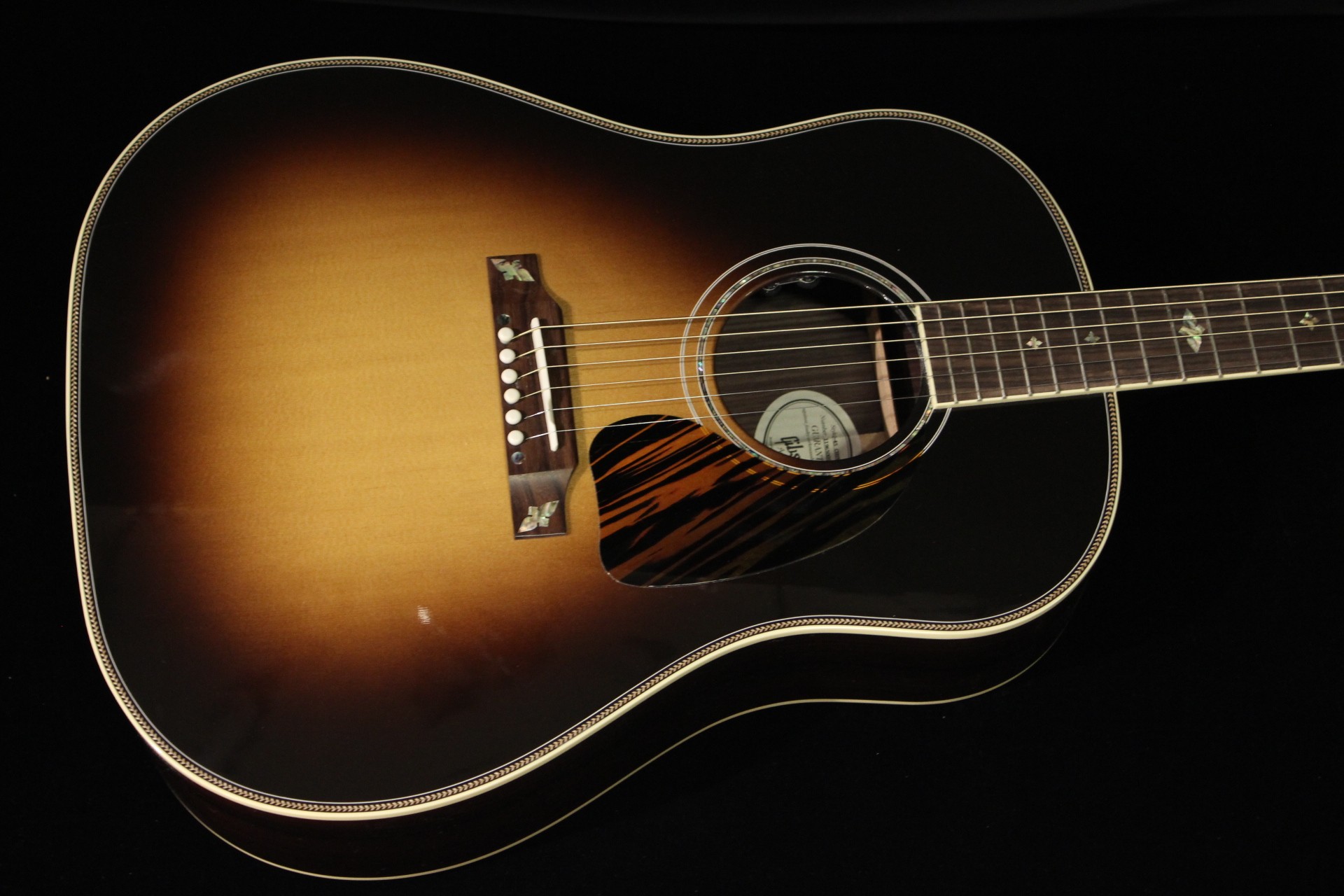 Gibson J 45 Custom 16 Vintage Sunburst Sn Gino Guitars
