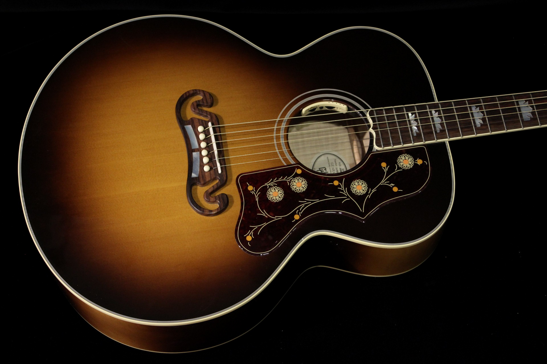 Gibson SJ-200 Standard 2016 Vintage Sunburst (SN: 11705073) | Gino Guitars