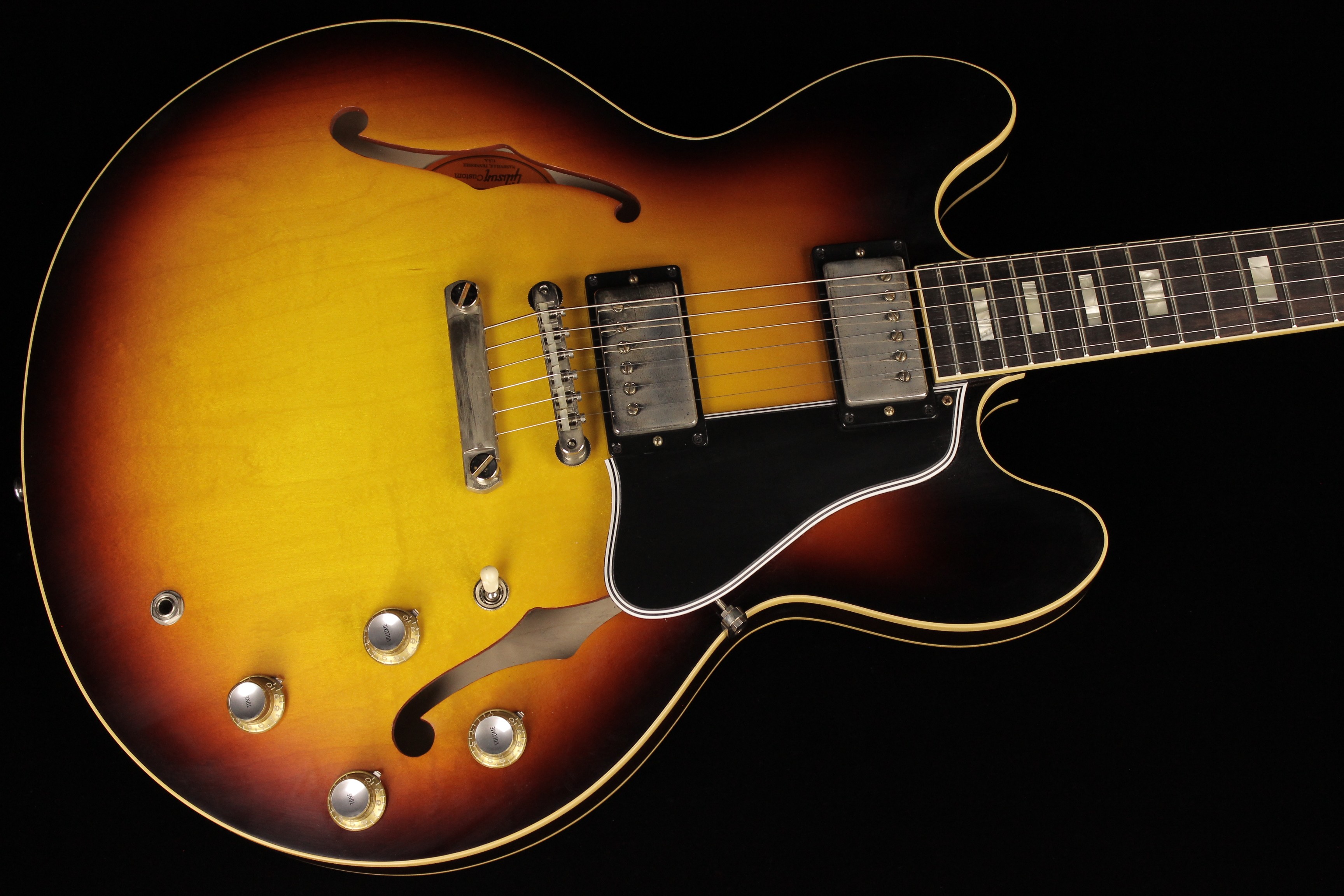 Gibson Custom 1964 ES-335 Reissue VOS Vintage Burst (SN: 121720) | Gino  Guitars