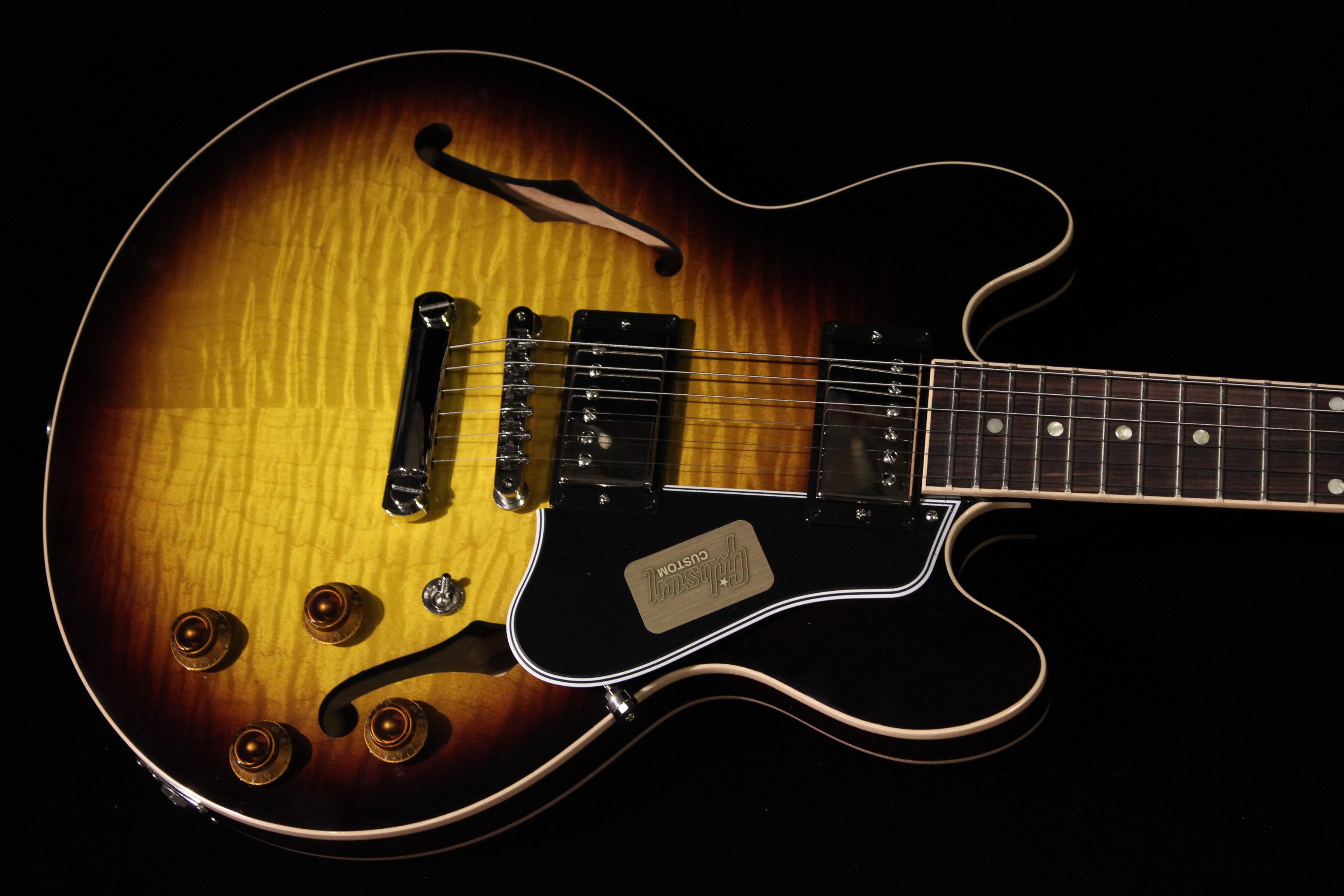 Gibson Custom CS-336 Figured Vintage Sunburst (SN: CS501155) | Gino Guitars