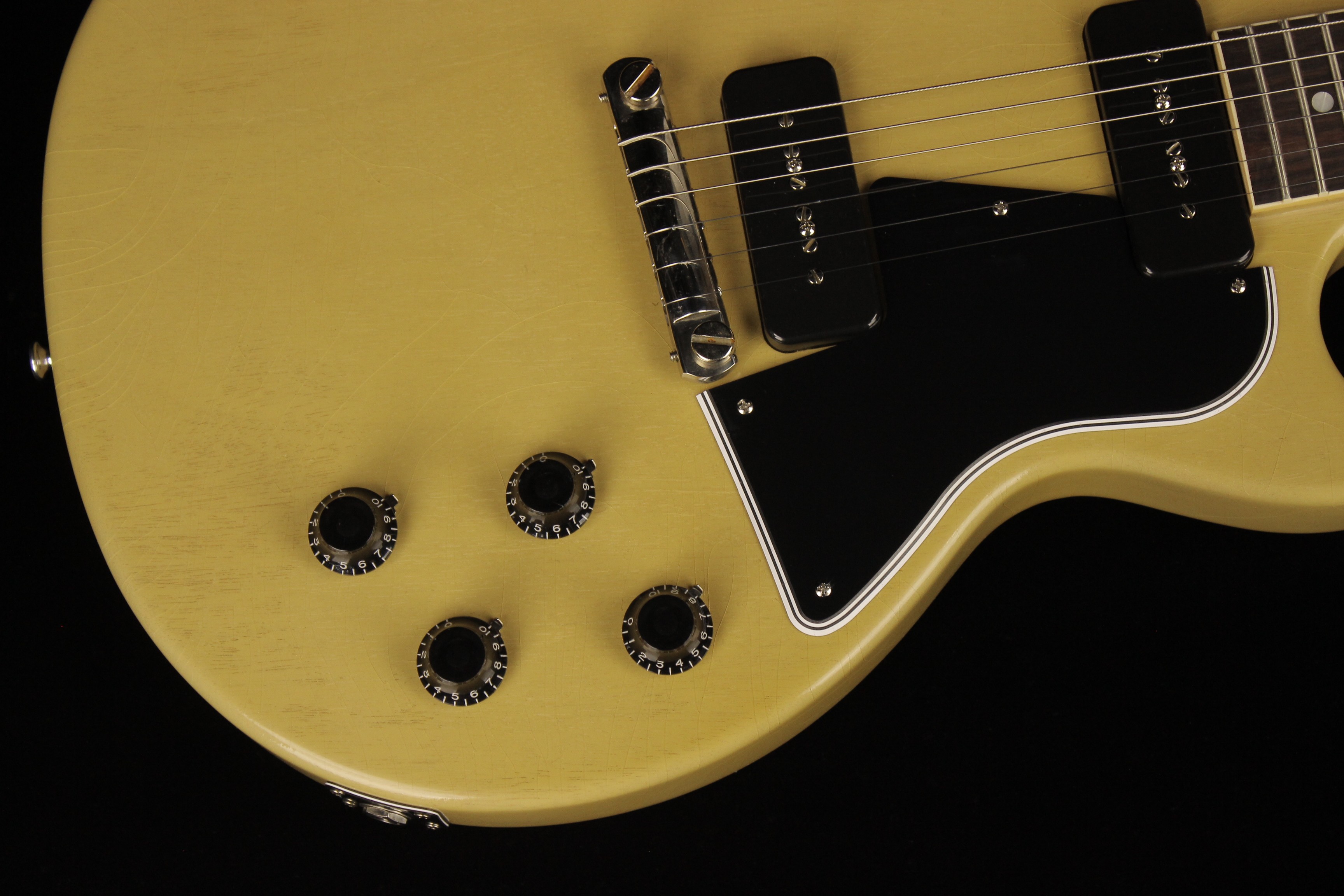 Gibson Custom Murphy Lab 1957 Les Paul Special Single Cut Reissue Ultra  Light Aged TV Yellow (SN: 73487) | Gino Guitars