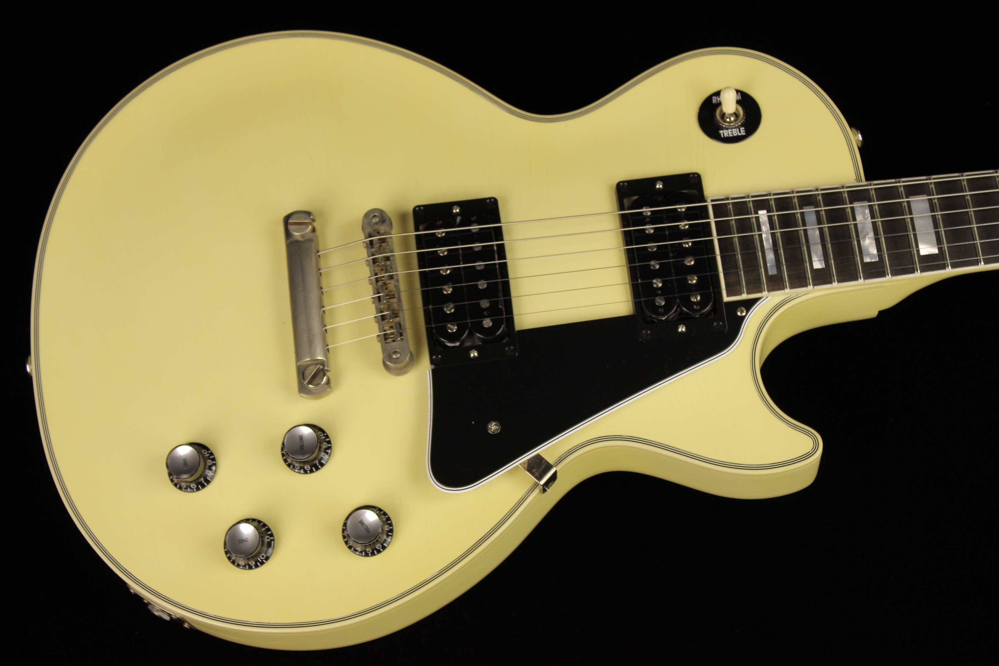 のように】 Gibson - Gibson Les Paul Custom Antique Whiteの通販 by ...