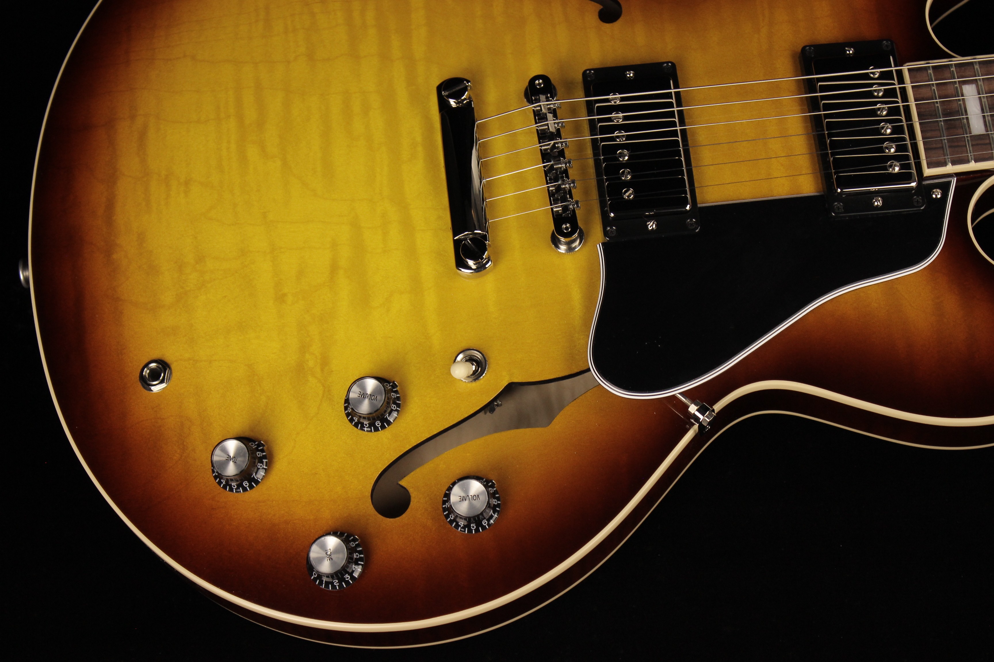 Gibson ES-335 Figured Iced Tea (SN: 226830233) | Gino Guitars