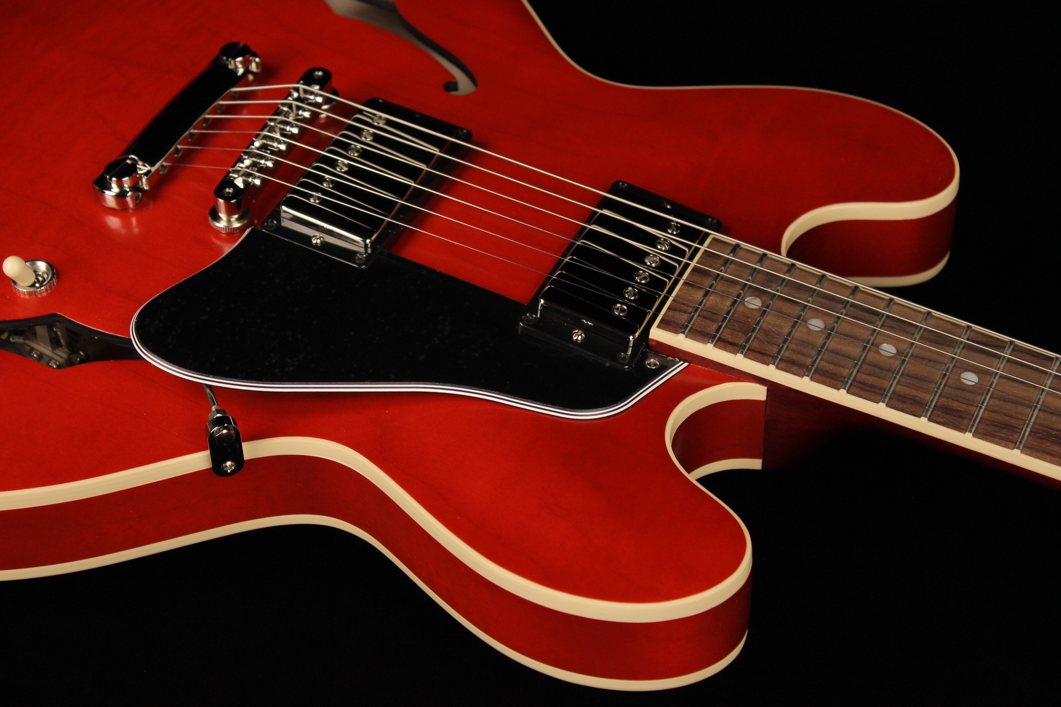 Gibson ES-335 Satin Satin Cherry (SN: 226520318) | Gino Guitars