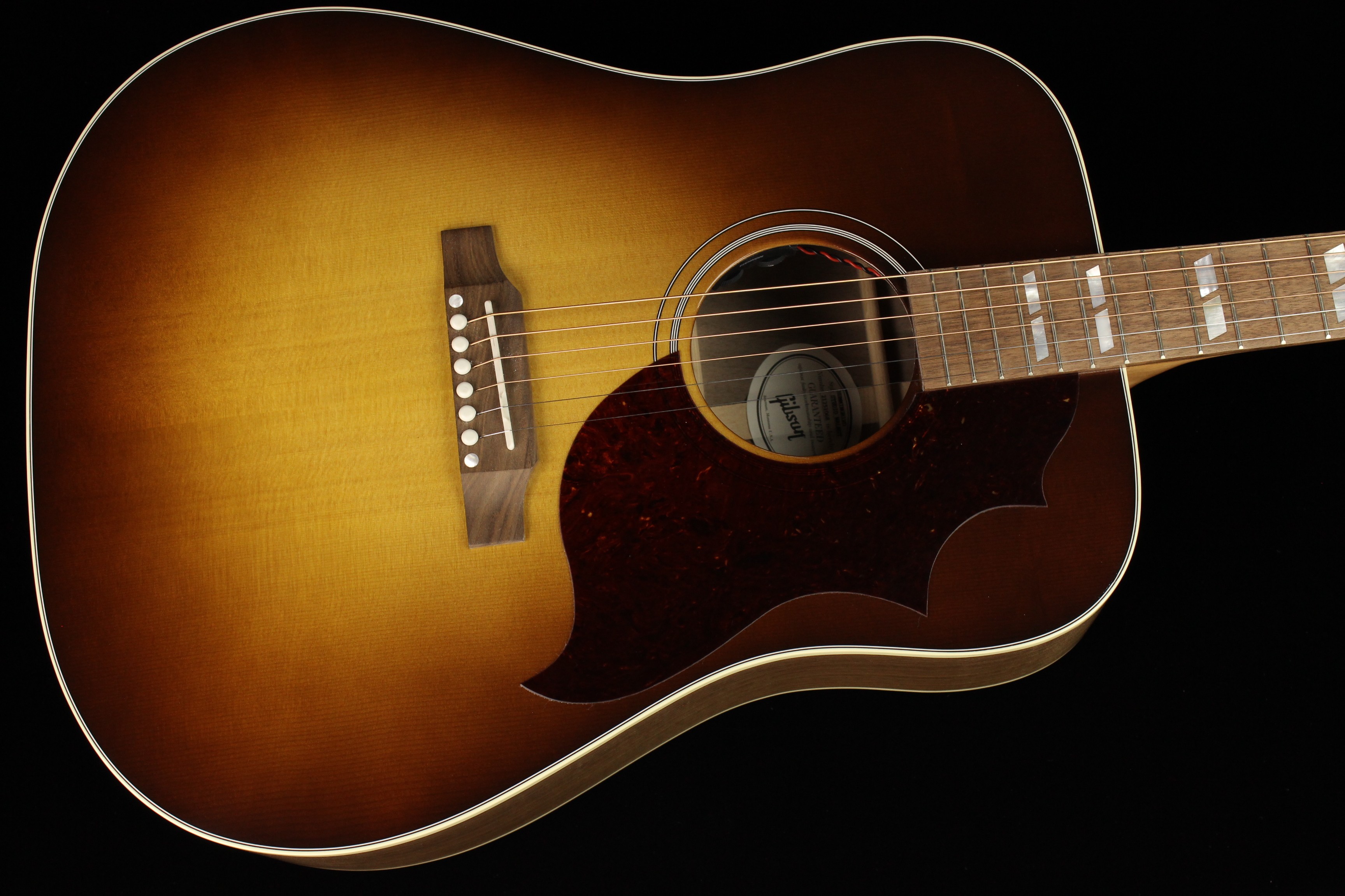 Gibson deals hummingbird walnut