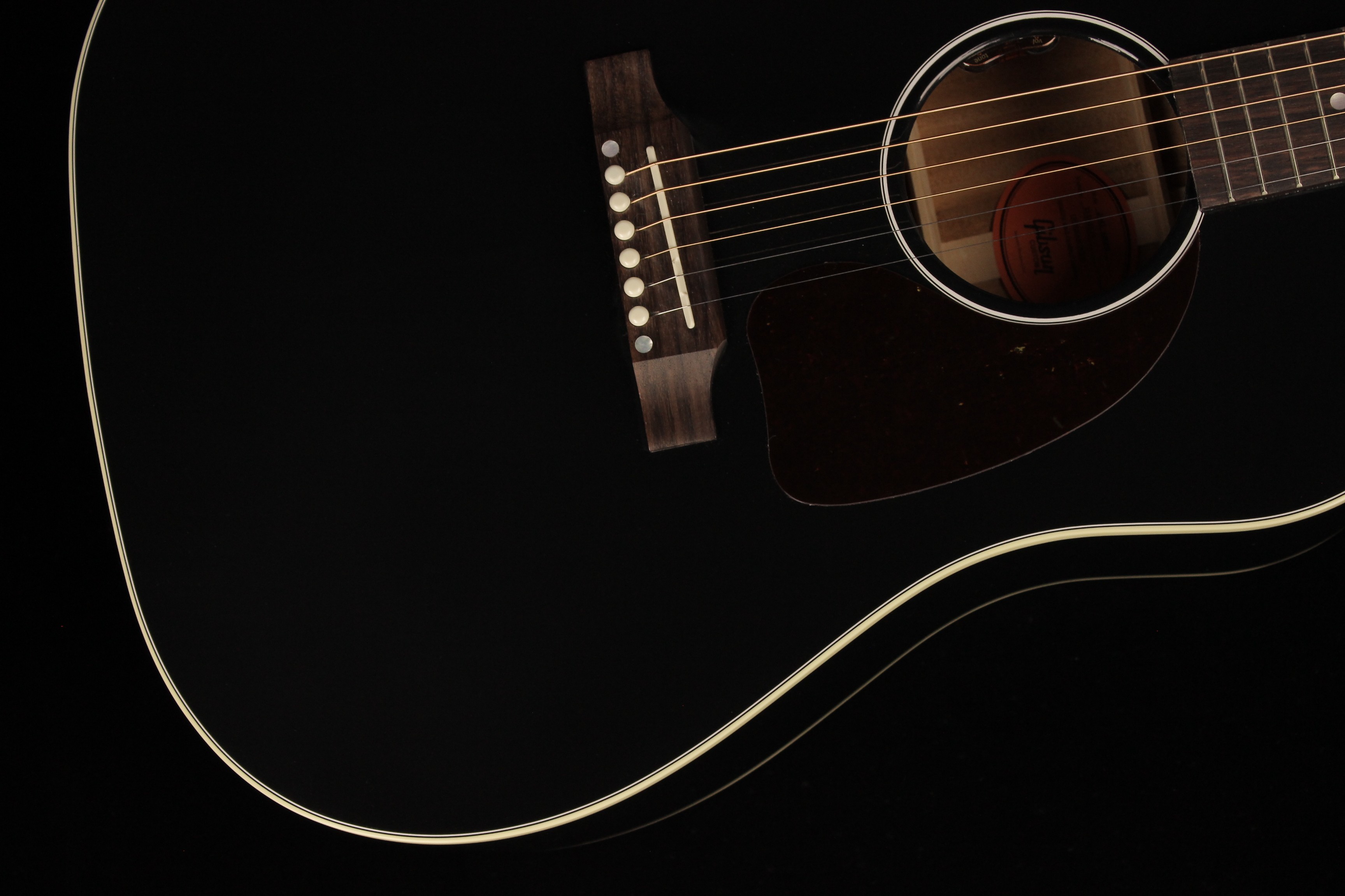 Gibson J-45 Standard M2M Ebony (SN: 21163129) | Gino Guitars
