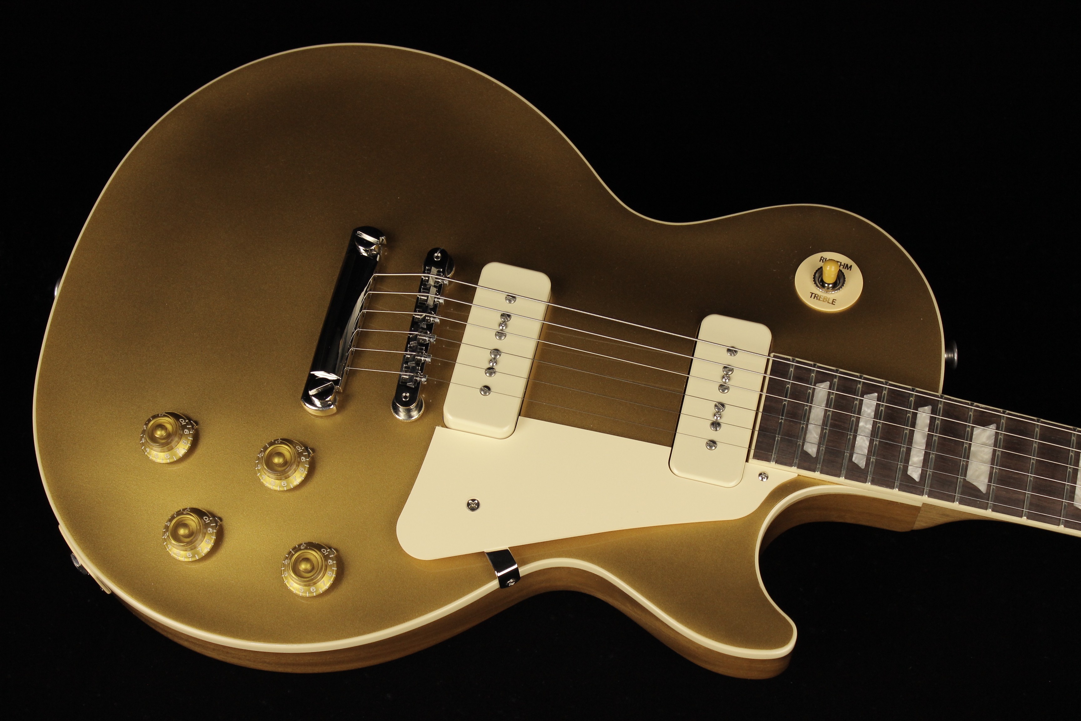 Gibson Les Paul Standard '50s P90 Goldtop (SN: 214430182) | Gino 