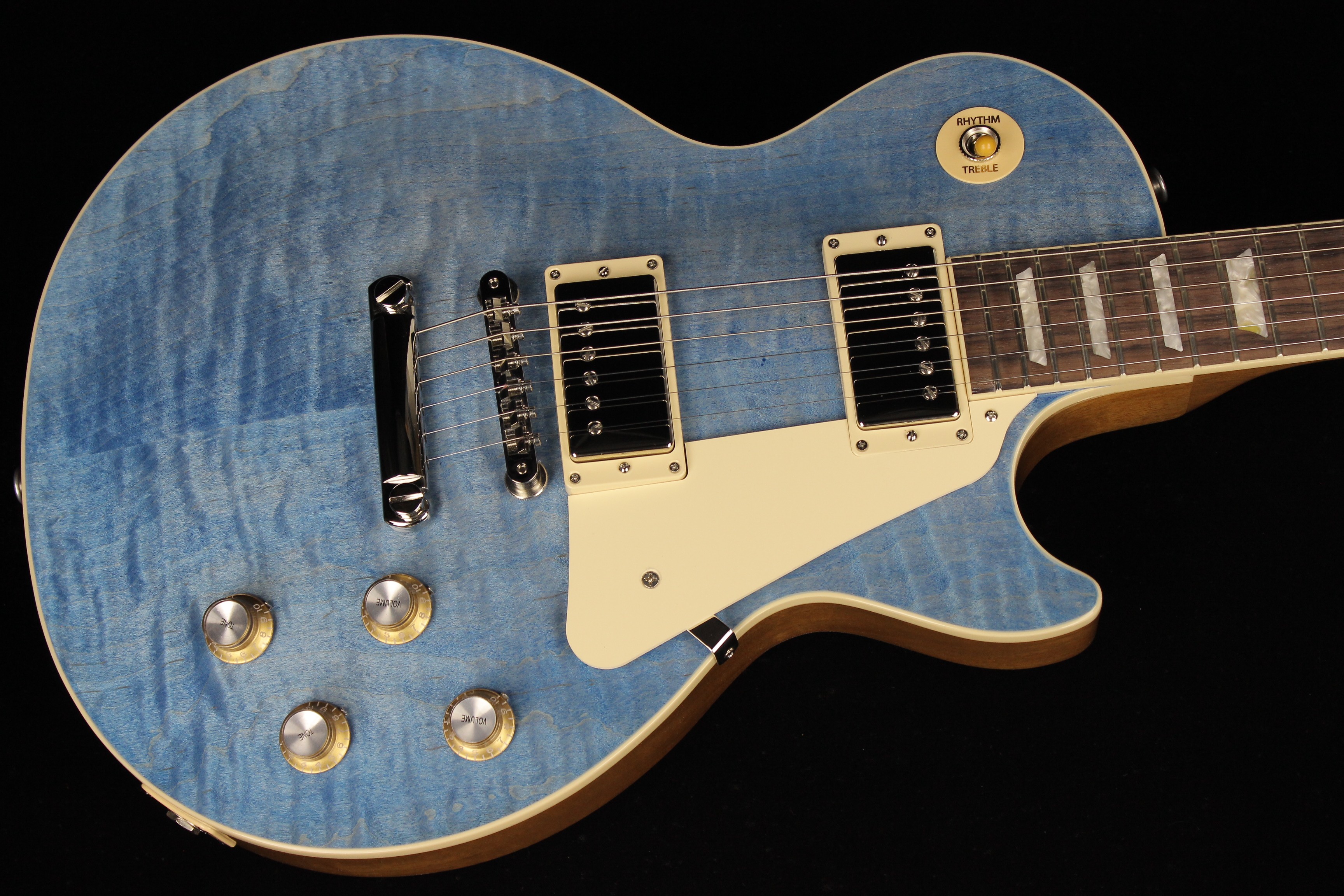 Gibson les paul on sale ocean blue