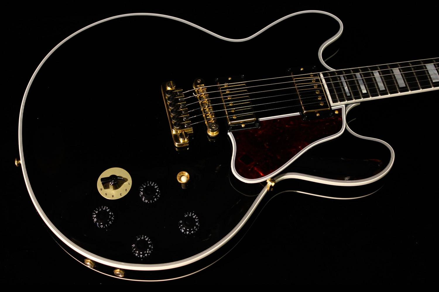 Gibson Memphis B.B. King Lucille Ebony (SN: 13131728) | Gino Guitars