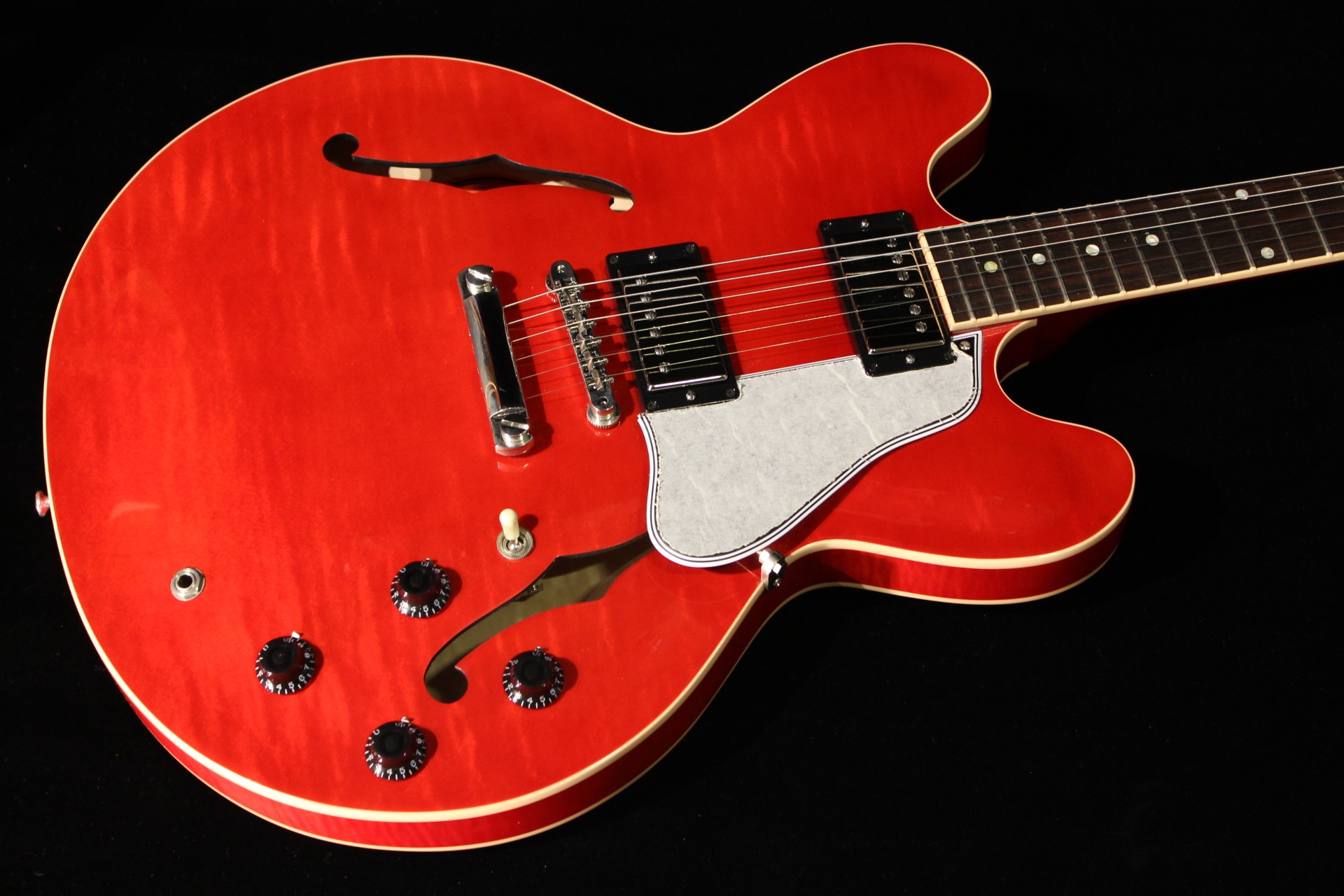 Gibson Memphis Es 335 Dot Figured Cherry Sn 12752705 Gino Guitars 5768