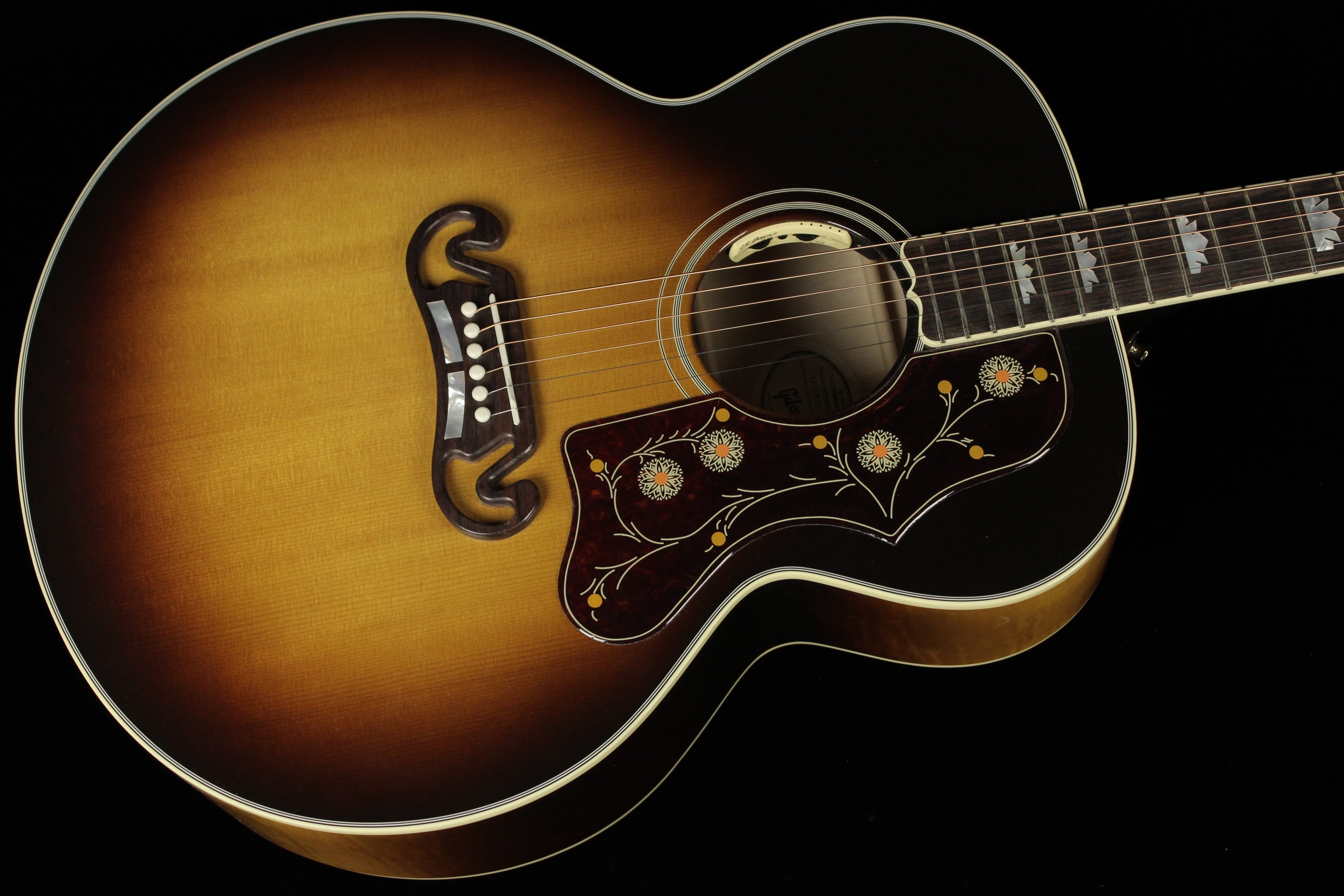 Gibson SJ-200 Standard Vintage Sunburst (SN: 11759068) | Gino Guitars