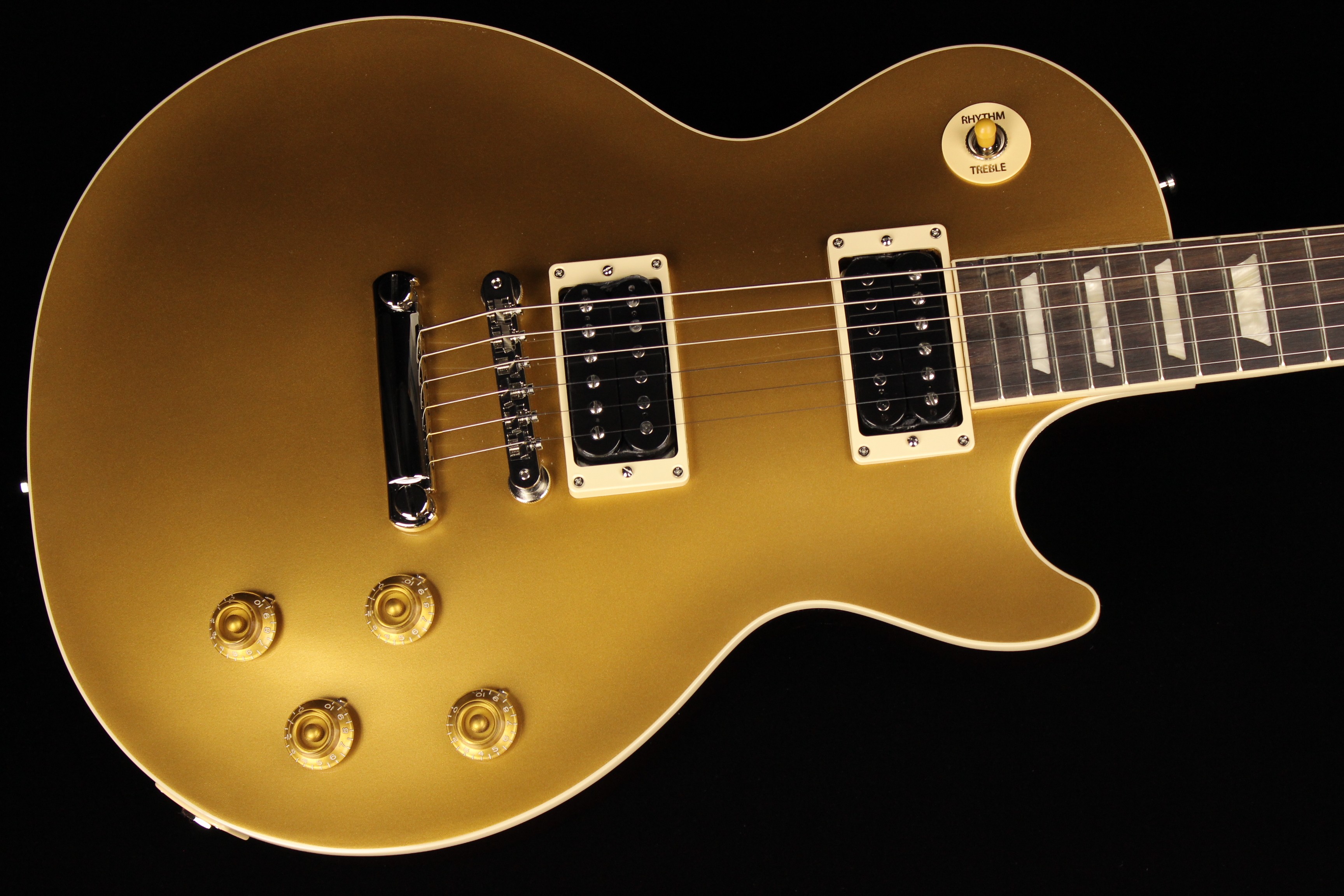 Gibson Slash Victoria Les Paul Goldtop Goldtop Dark Back Sn 226110182 Gino Guitars