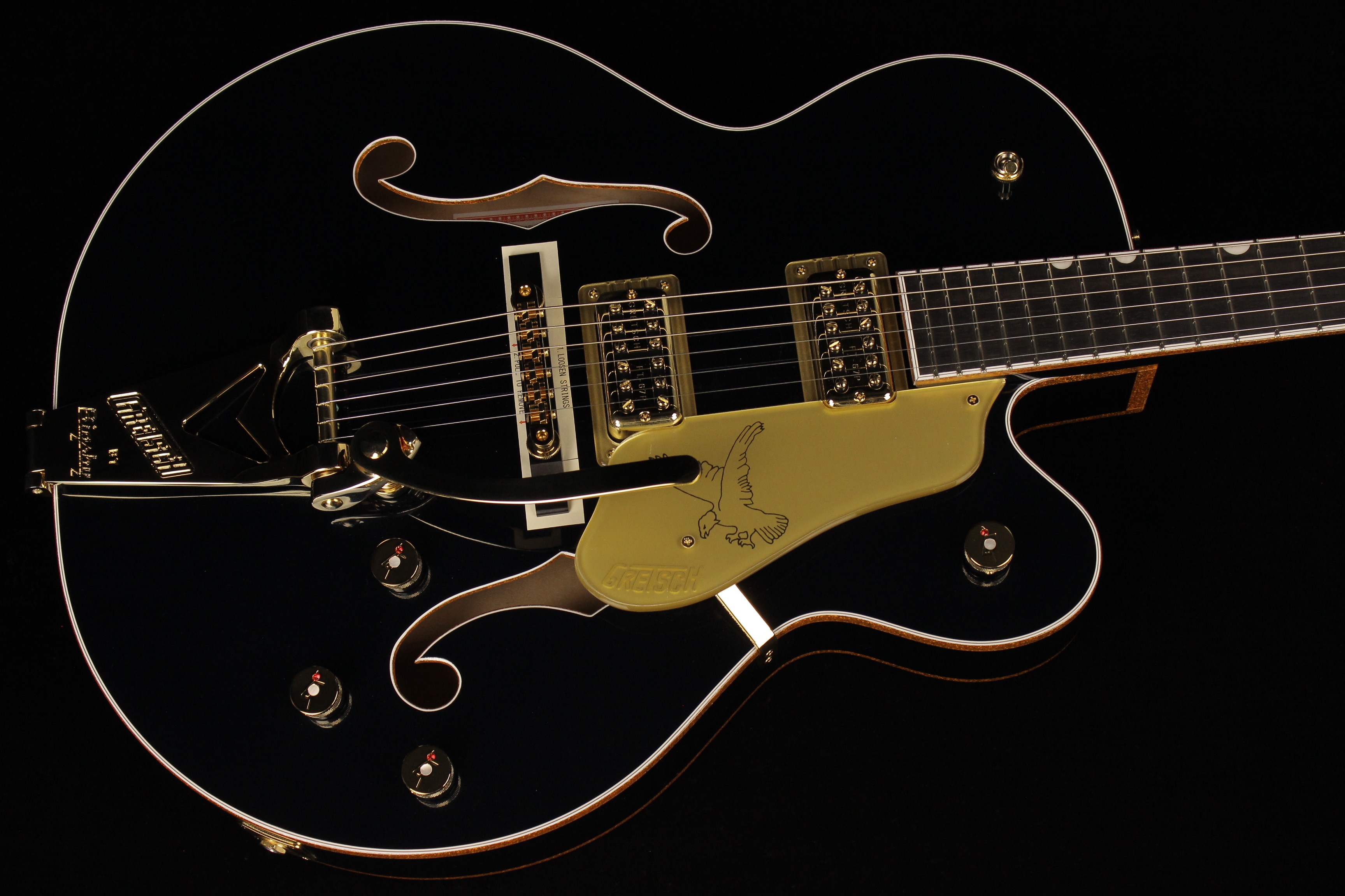 Gretsch G6136TG Player Edition Falcon Midnight Sapphire (SN: JT22114227 ...