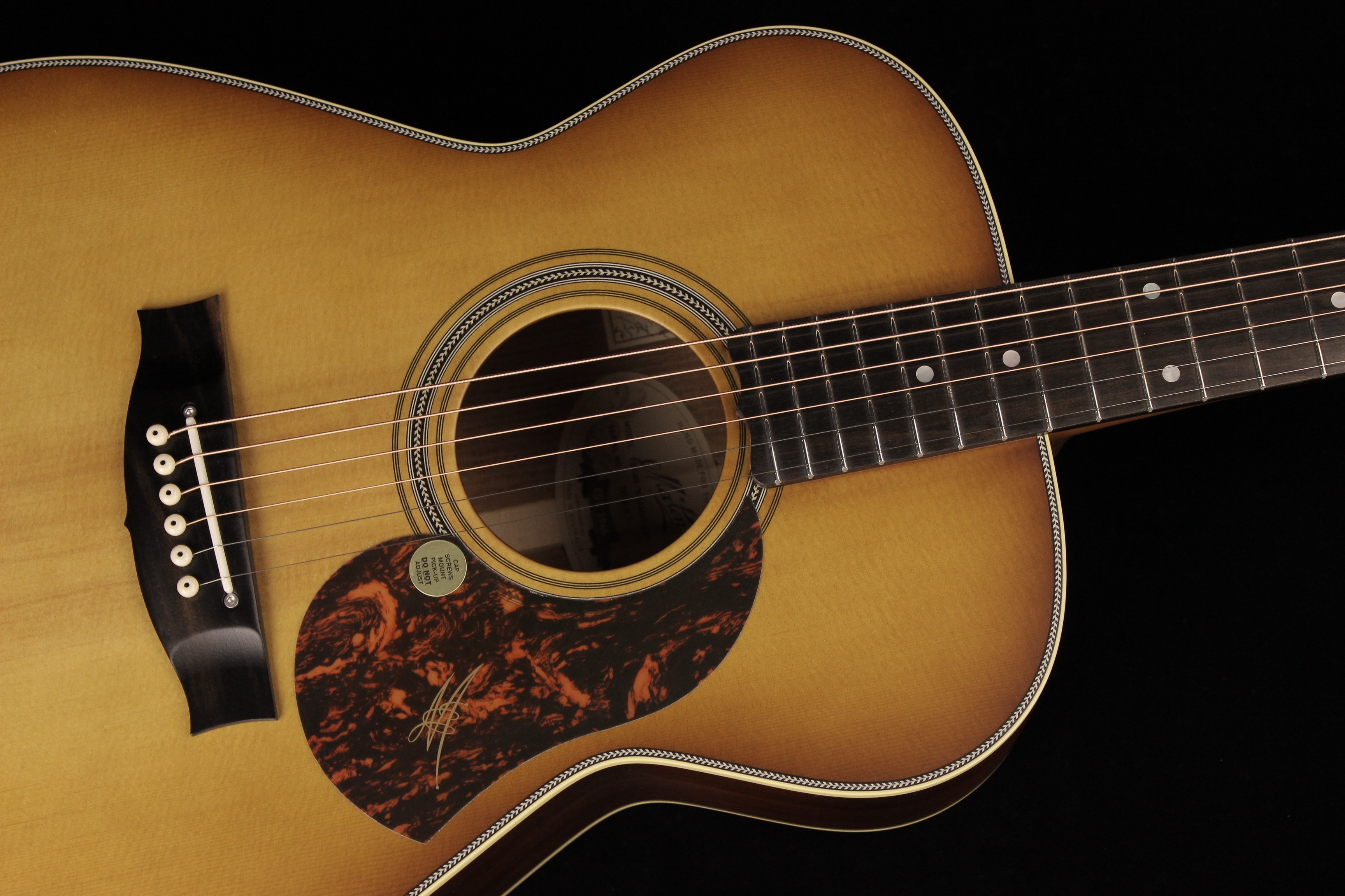 Maton EBG808 Nashville Vintage Amber Burst (SN: 28760) | Gino Guitars