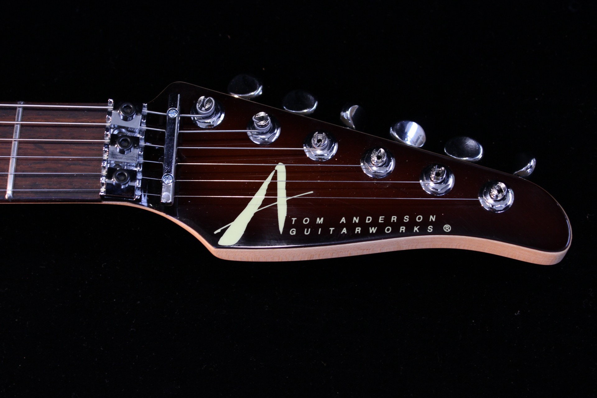 Tom Anderson Drop Top Classic Tiger Eye Burst (SN: 04-17-14N) | Gino Guitars