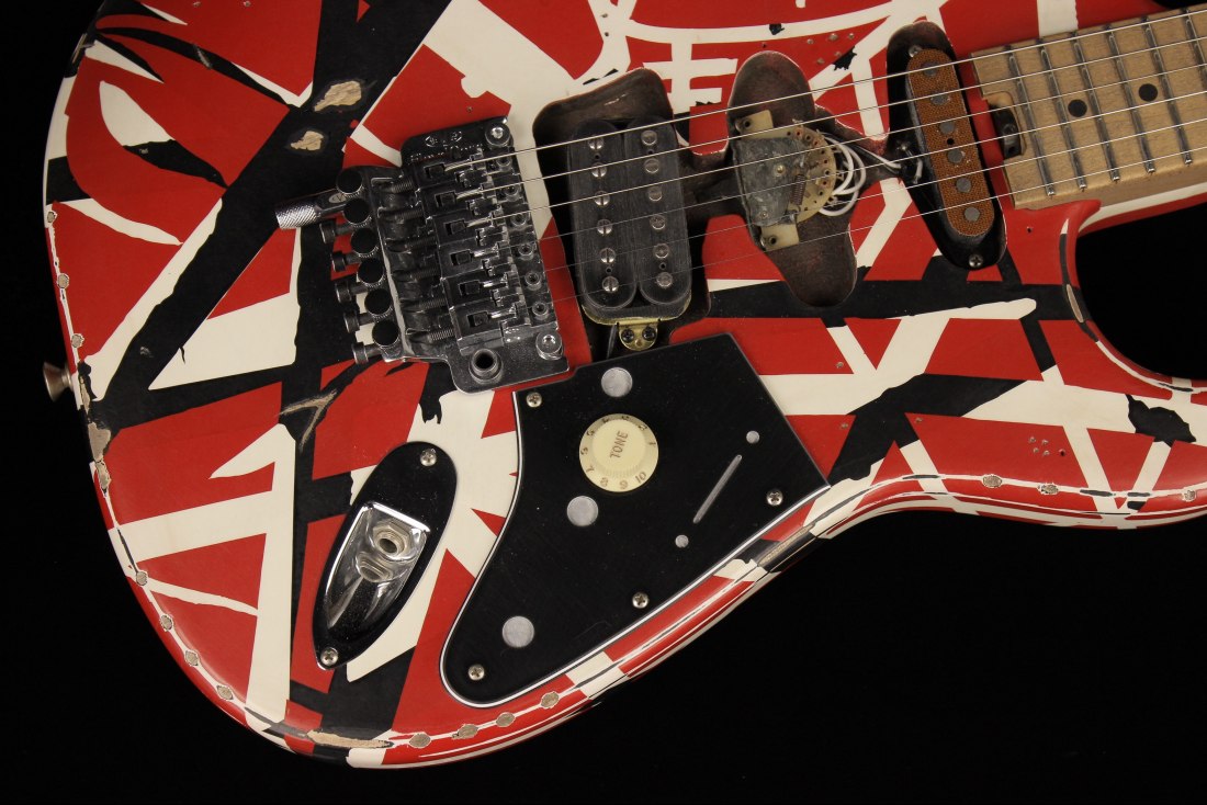 EVH Striped Series Frankenstein Frankie Relic