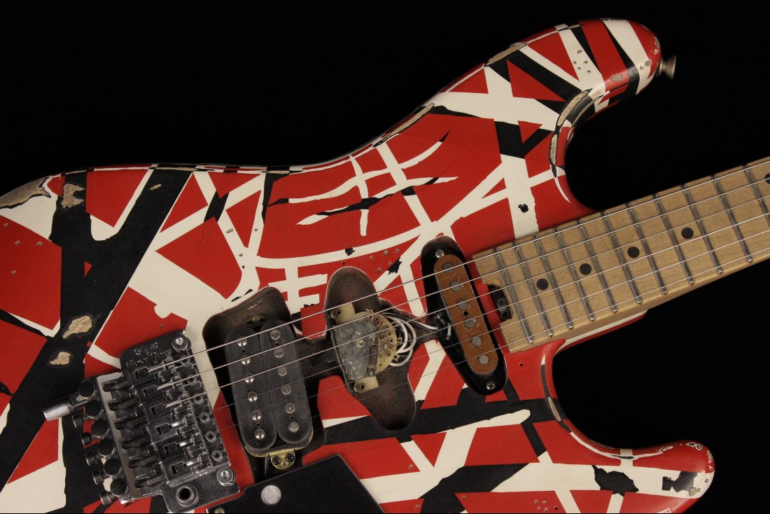 EVH Striped Series Frankenstein Frankie Relic