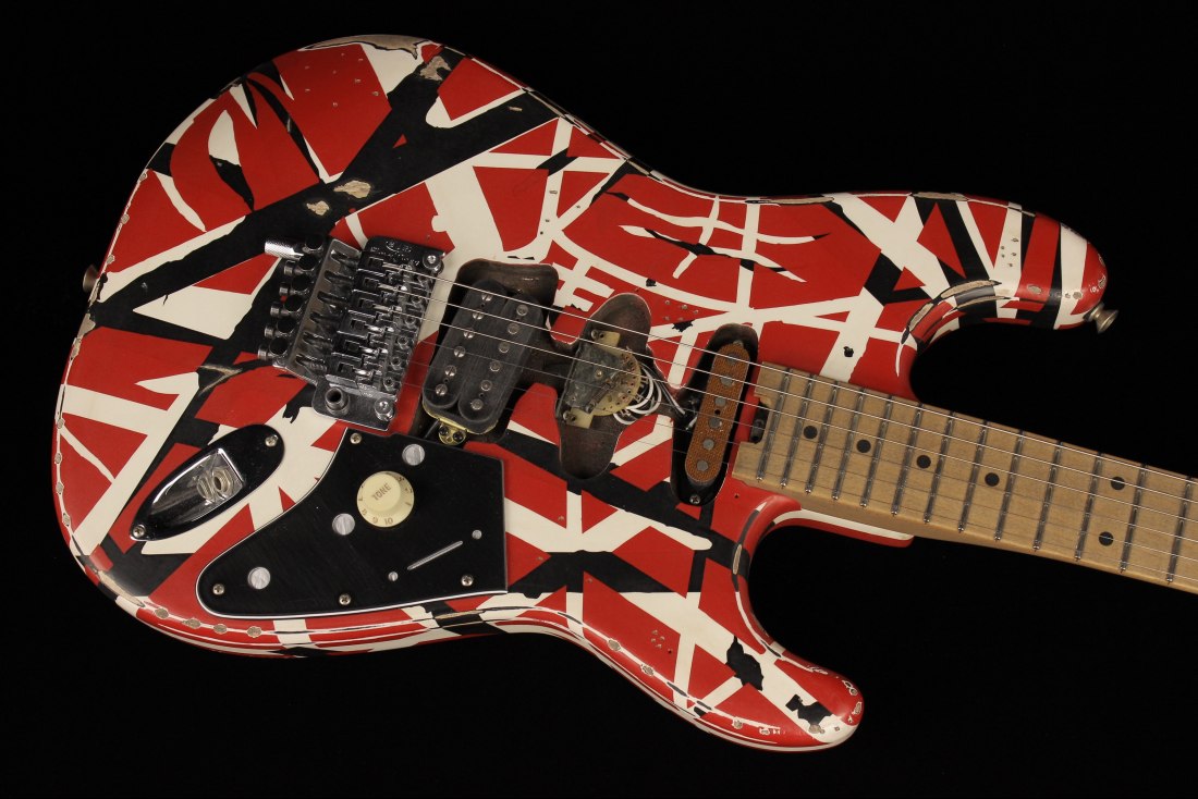 EVH Striped Series Frankenstein Frankie Relic