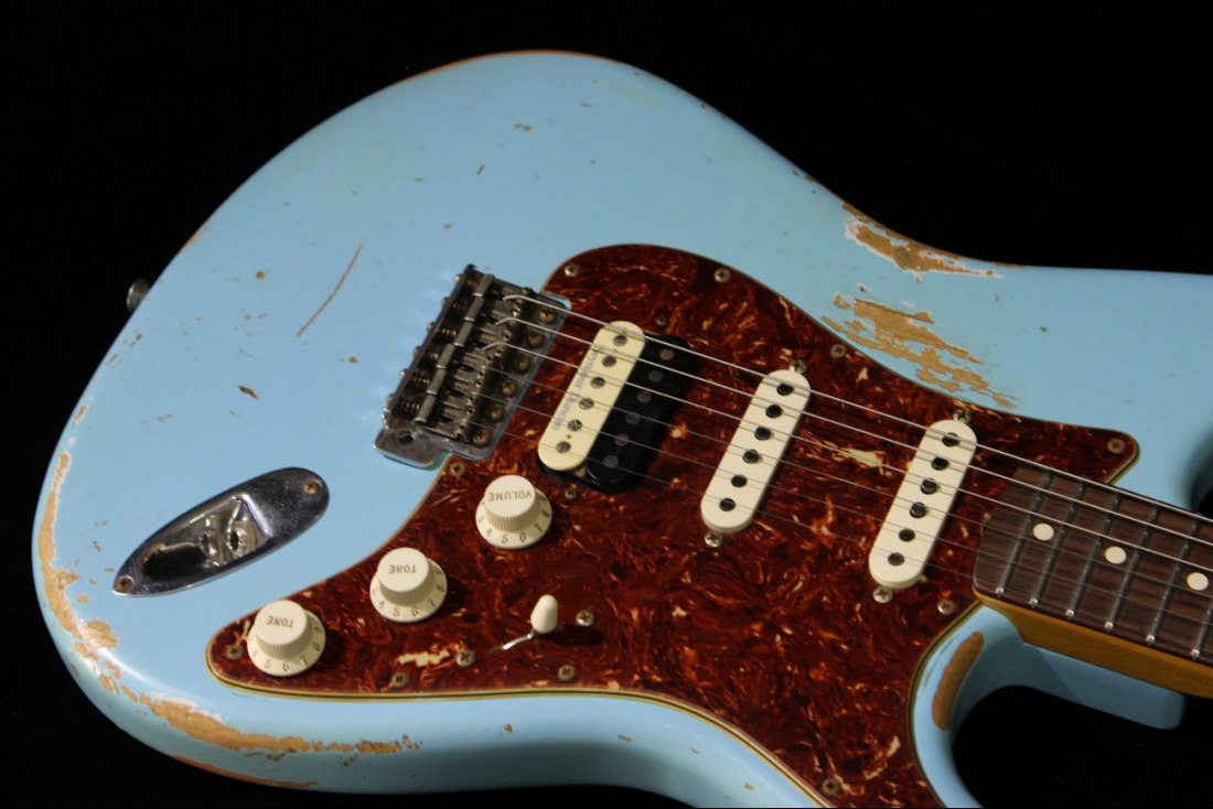 Fender Custom 1963 Stratocaster Heavy Relic HSS - DB