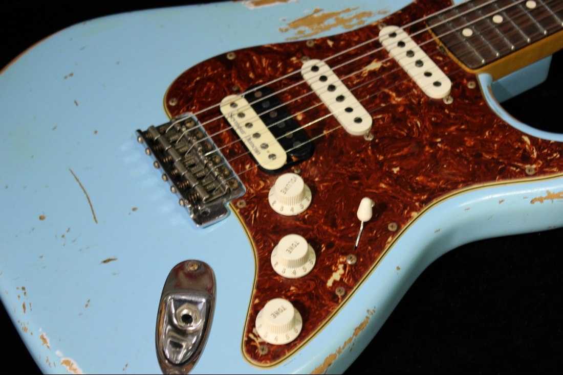 Fender Custom 1963 Stratocaster Heavy Relic HSS - DB