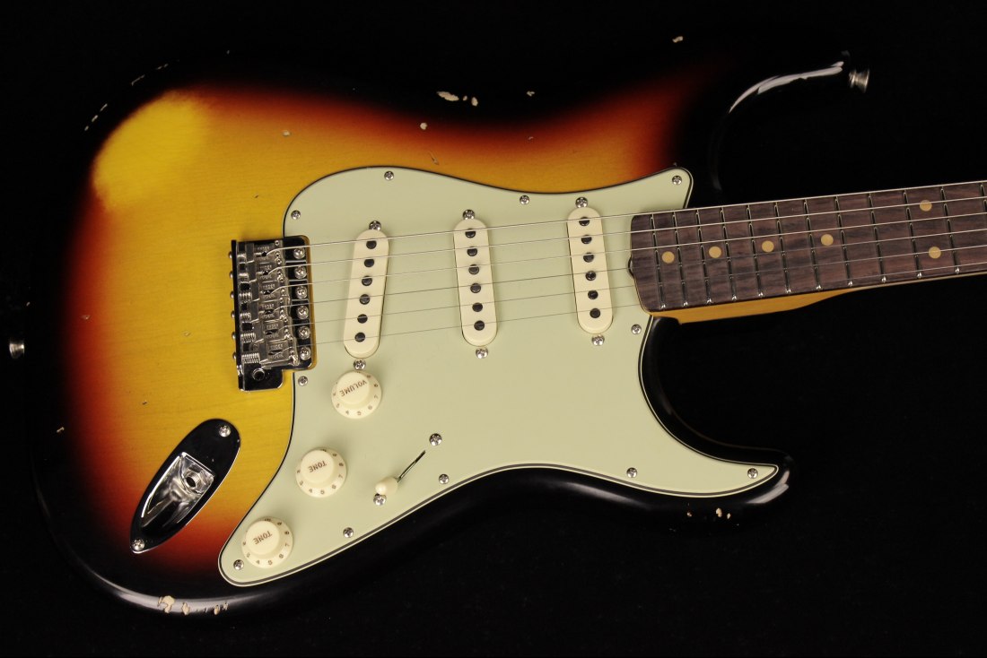 Fender Custom Late 1962 Stratocaster Relic - 3CS